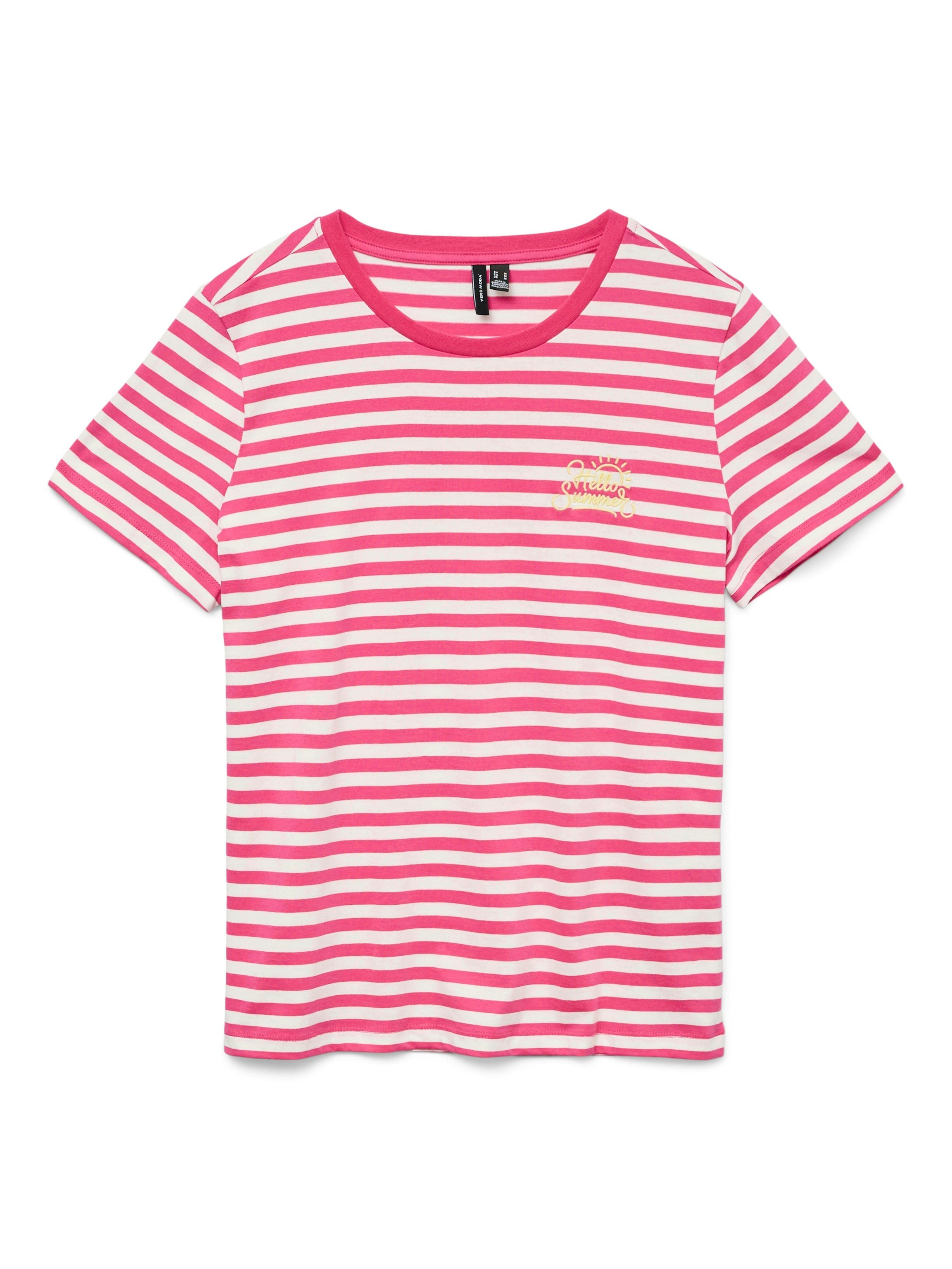 Vero Moda T-Shirt SILKE FRANCIS (1-tlg) günstig online kaufen