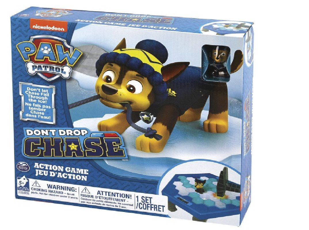 Spin Master Spiel 69236 - Paw Patrol Spiel - Don‘t Drop Chase - Unterhaltungsspiel