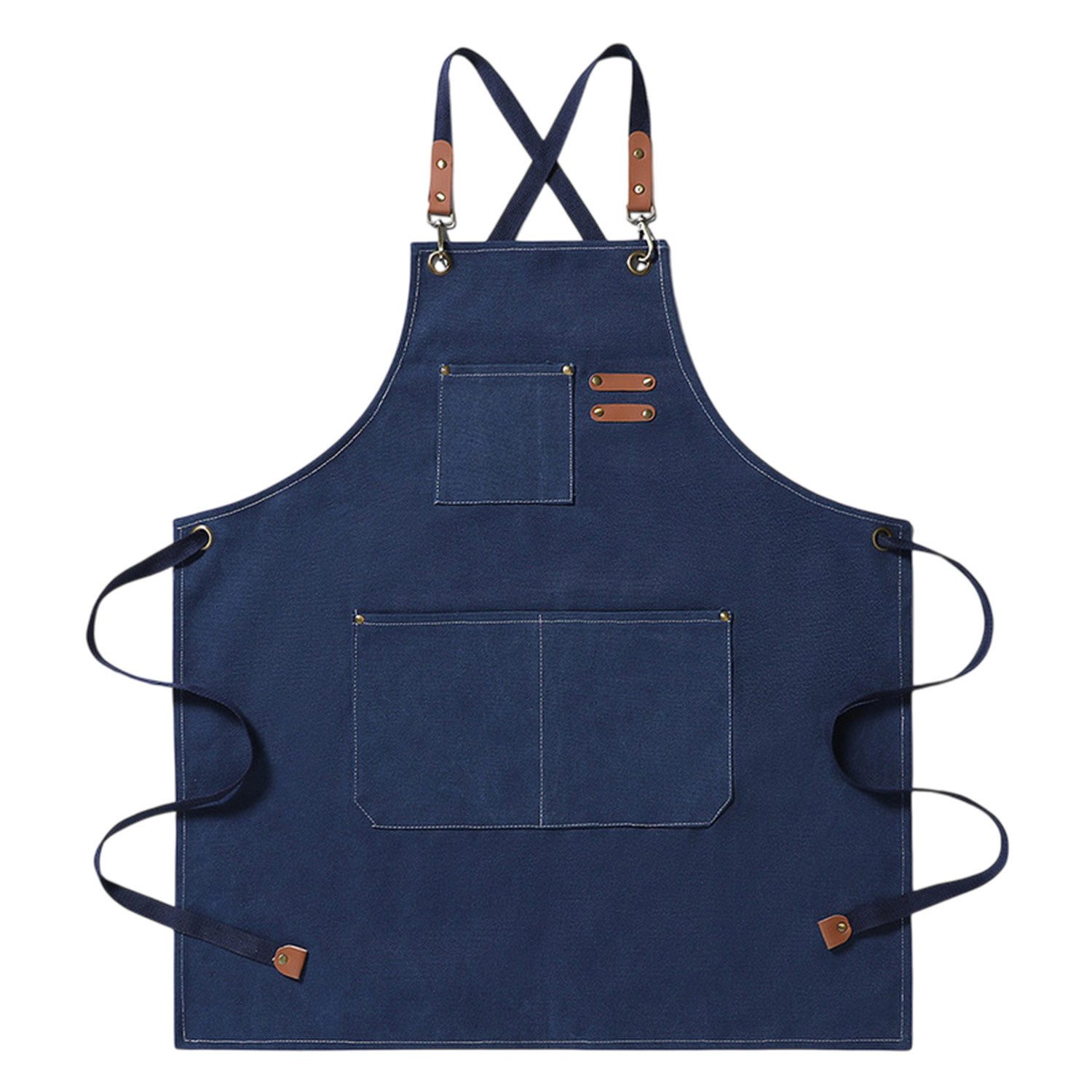 Refttenw Kochschürze Kochschürze Schürze,Grillschürze werkenschürze,mit 2 T günstig online kaufen