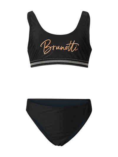 Brunotti Bustier-Bikini (Set, 2-St) mit kontrastfarbenen Bund