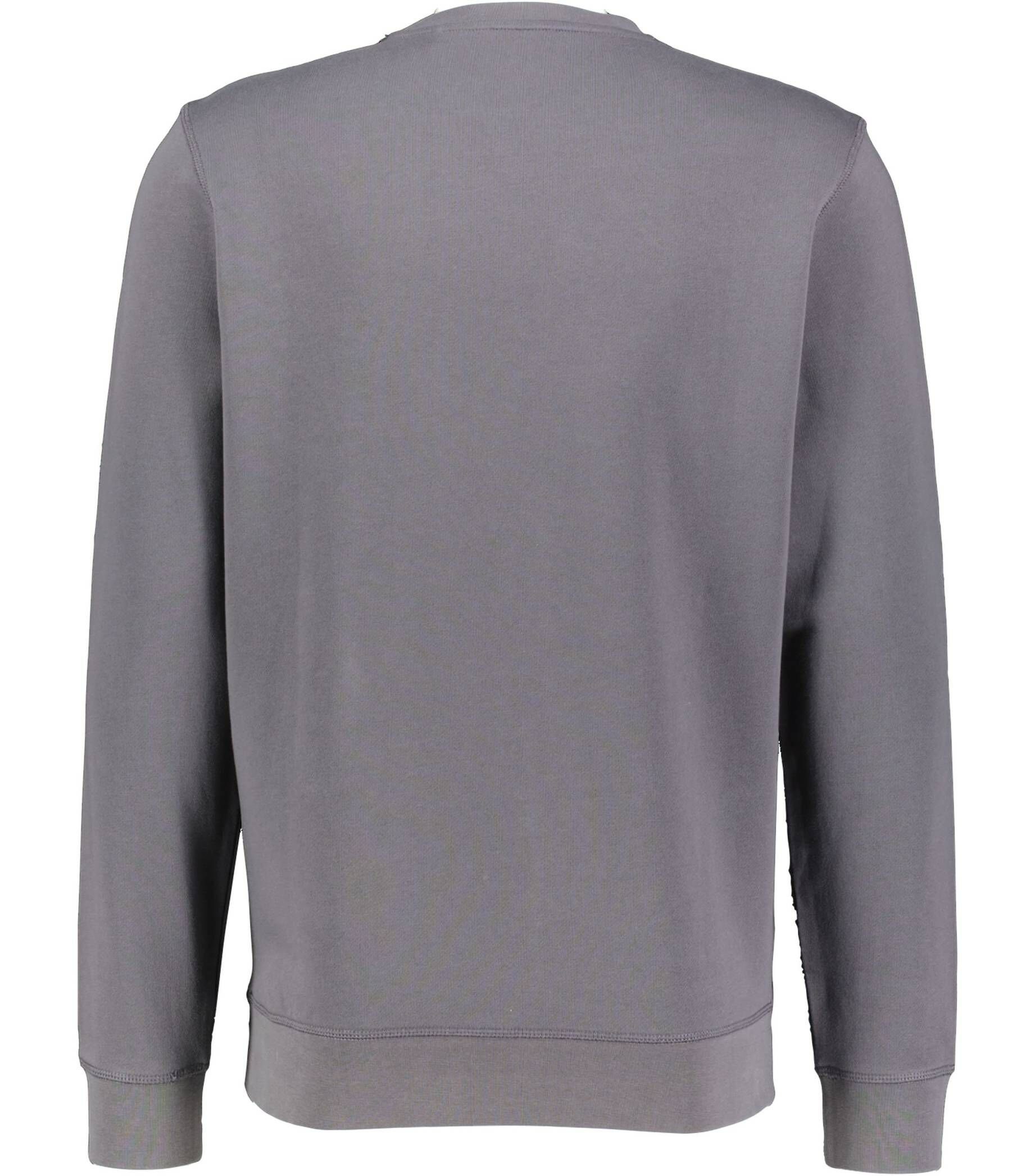 (1-tlg) WESTART Regular Herren Sweatshirt (13) BOSS grau BOSS Fit ORANGE Sweatshirt