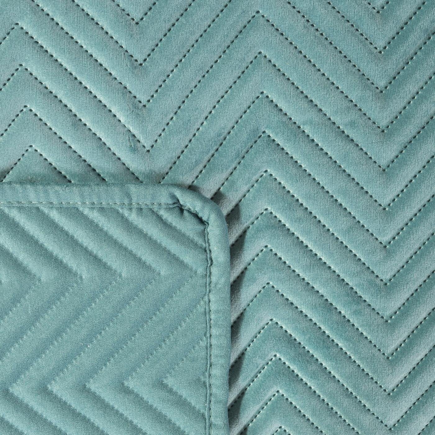Eurofirany Bettüberwurf SOFIA, Elegante Tagesdecke Velvet günstig online kaufen