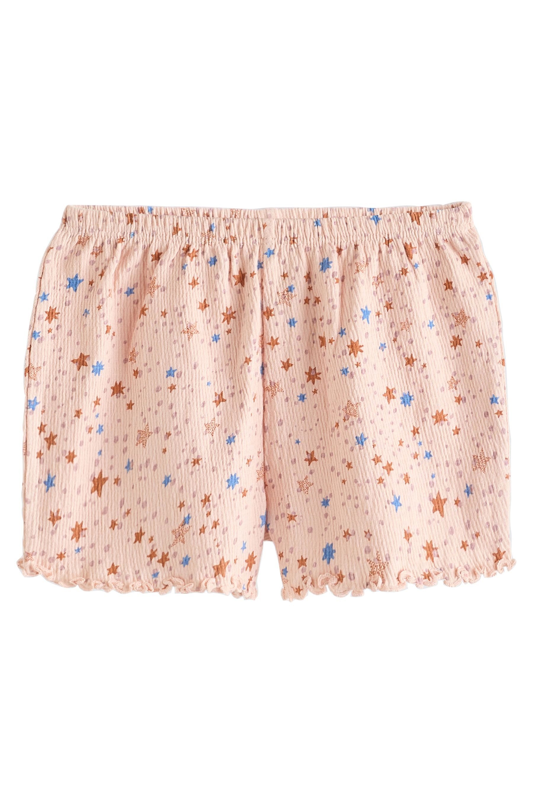Next Top & Shorts Baby-T-Shirt und Shorts mit Rüschen im 6-er Set (6-tlg)