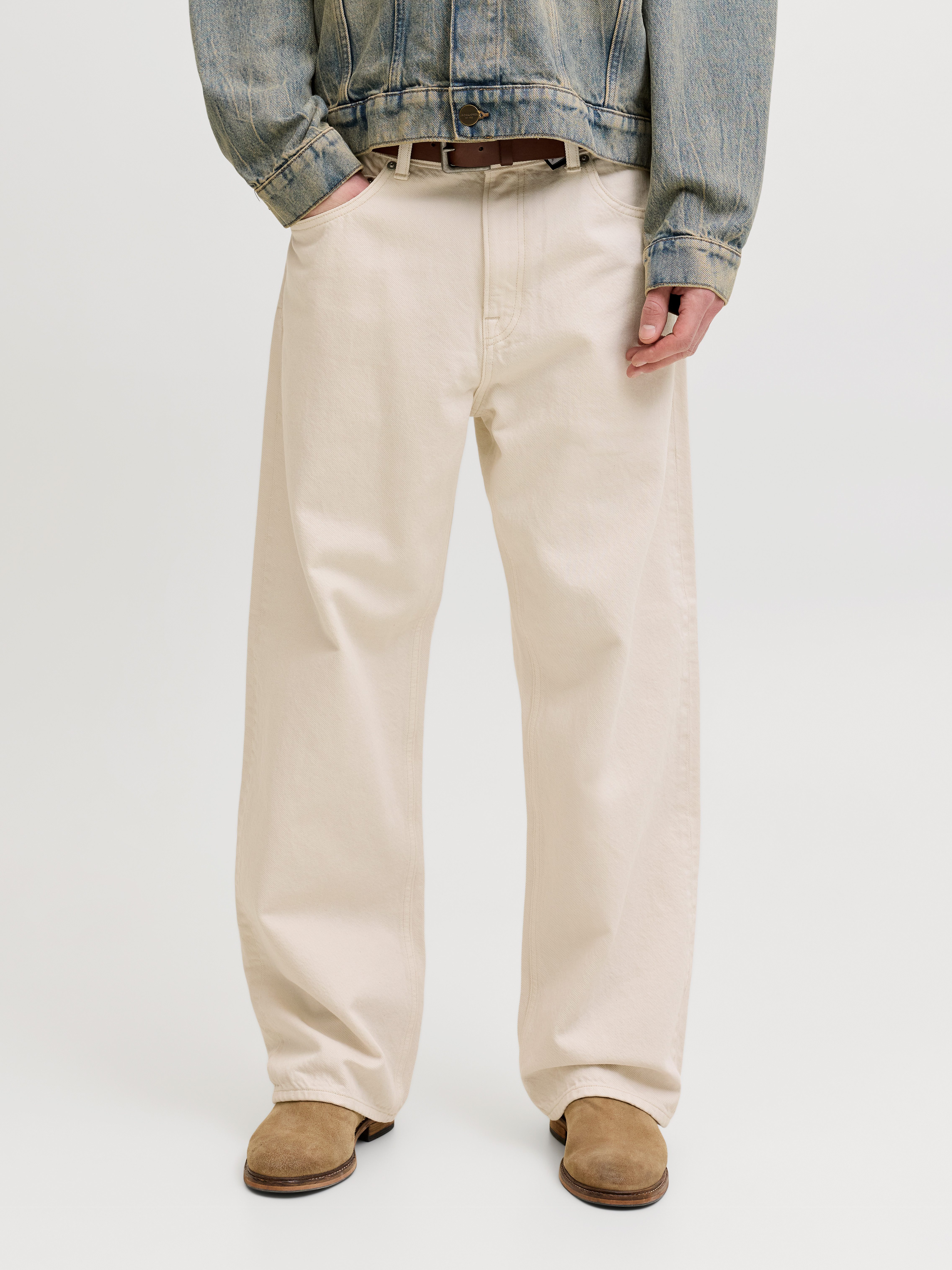 Jack & Jones Straight-Jeans JJITED JJCLASSIC AM 469 SN Baumwolle, straight fit