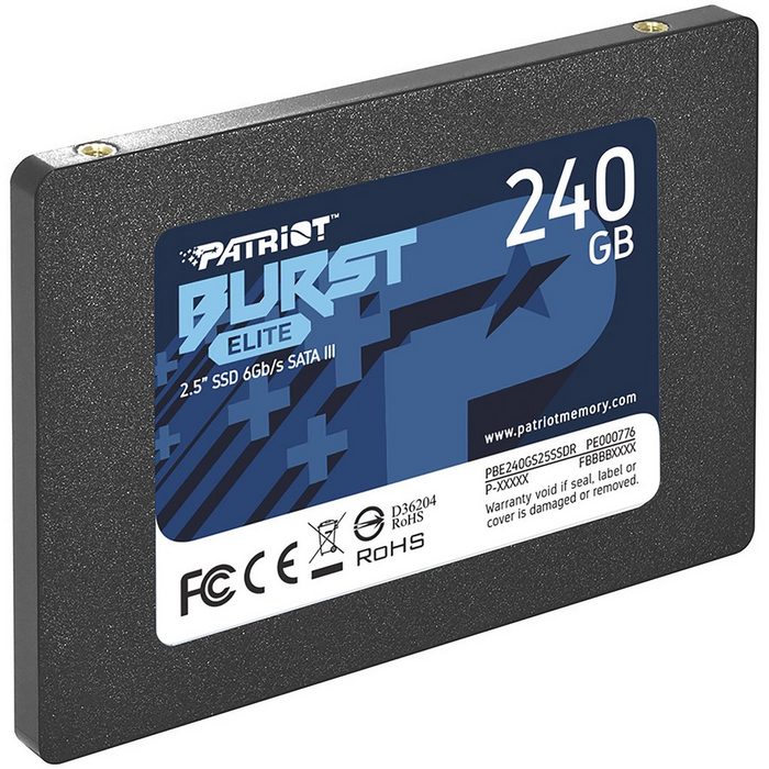 Patriot Burst Elite 240 GB SATA 6 Gb/s 2 5" SSD-Festplatte