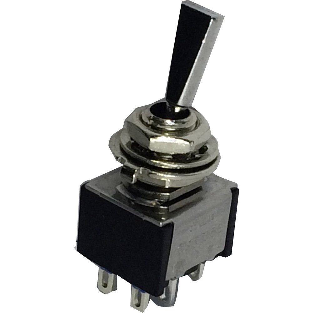Schalter TRU COMPONENTS 1587784 TC-TA202F1 Kippschalter 250 V/AC 3 A 2 x Ein/Ei