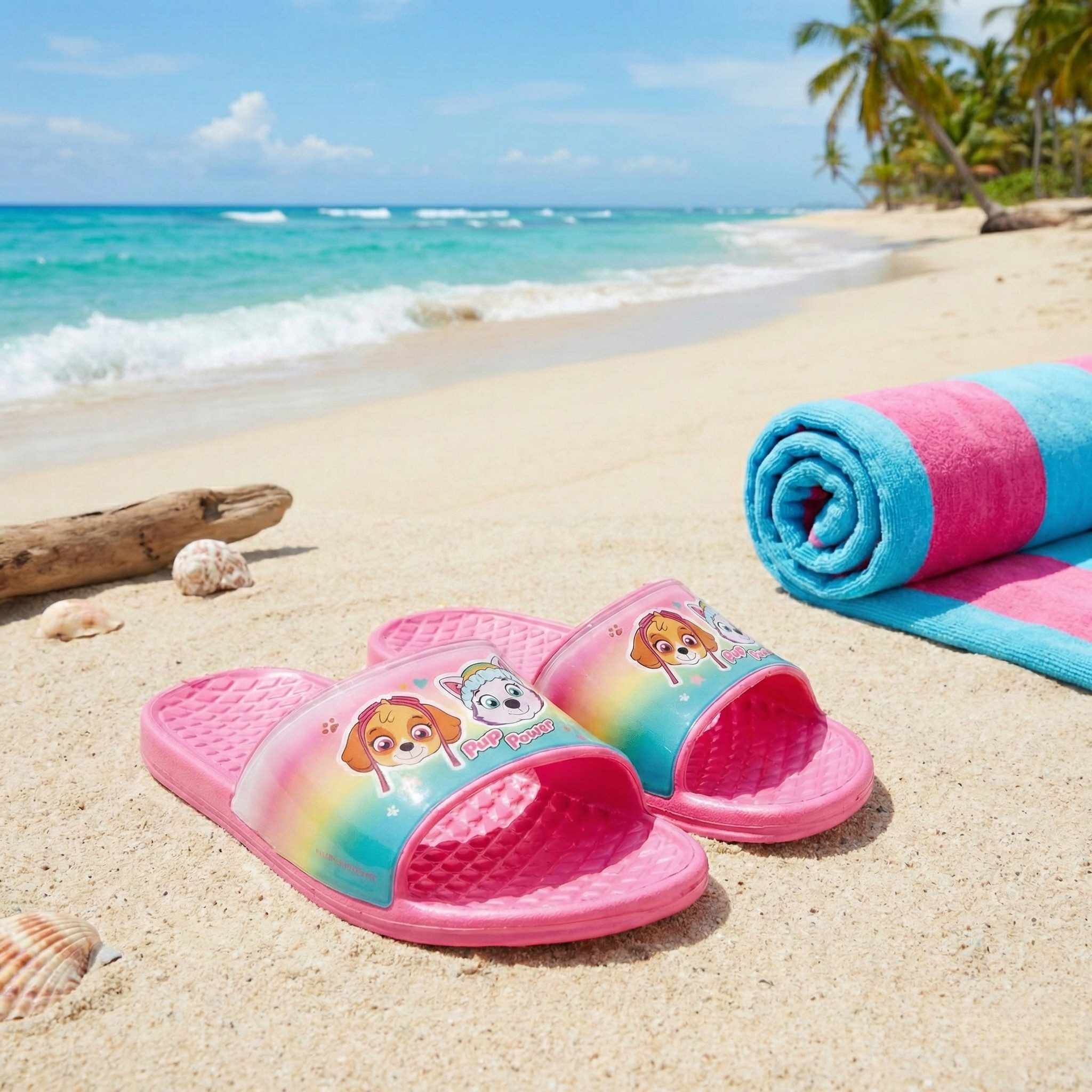 PAW PATROL Paw Patrol Skye und Everest Mädchen Kinder Sandalen Sandale Gr. 25 bis 32