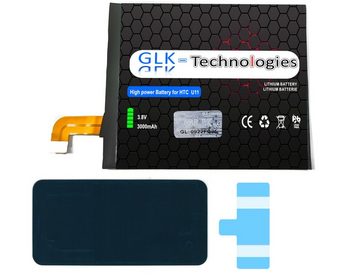 GLK-Technologies High Power Ersatz Akku für HTC U11 Battery, accu, 3000 mAh Akku, Ohne Set Handy-Akku (3.8 V)