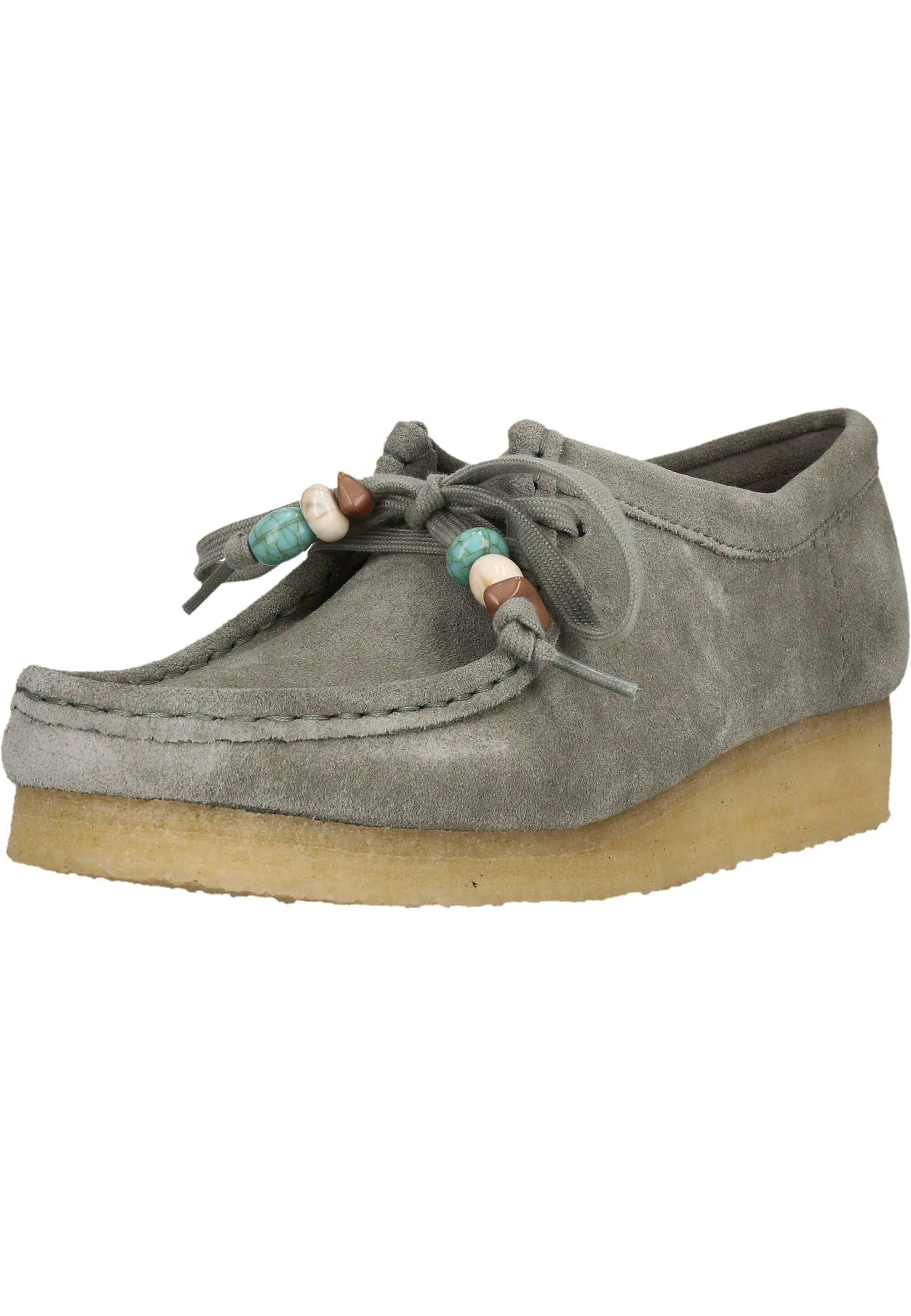 Clarks Wallabee Mokassin aus hochwertigem Material günstig online kaufen