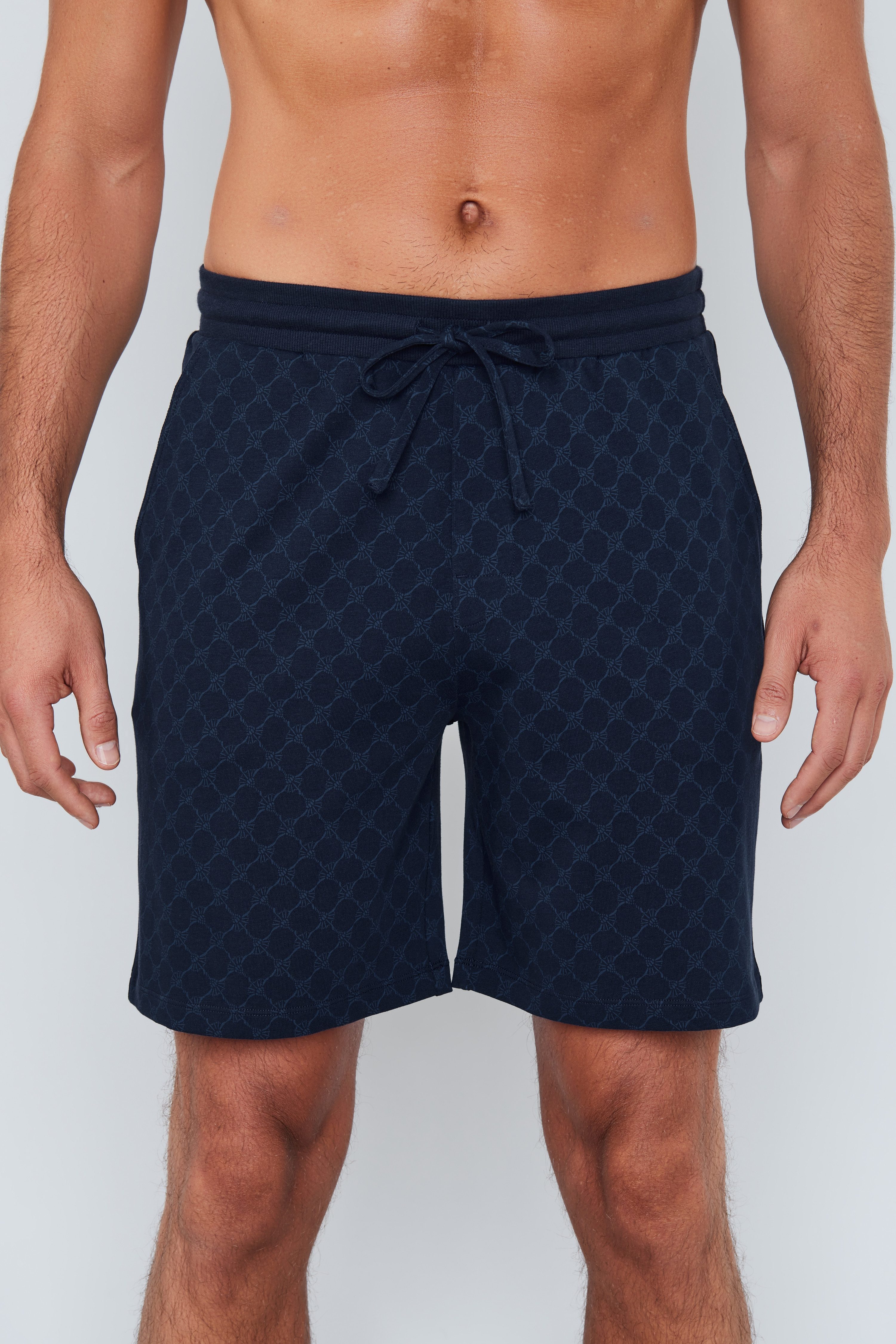 JOOP! Shorts Leisure mit Cornflower-Alloverprint, elastischer Bund günstig online kaufen