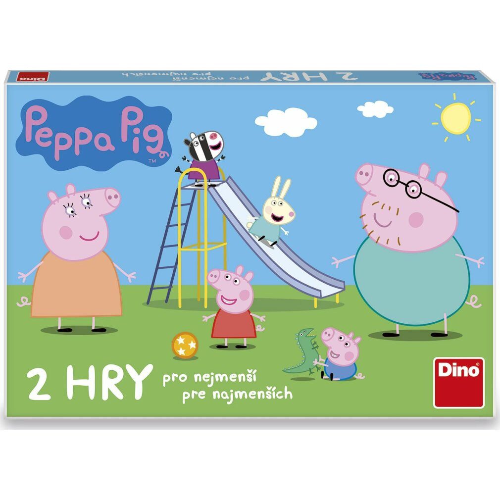 Dino Bikes Spiel DINO Kinderspiele Peppa Pig: Komm spielen und rutschen