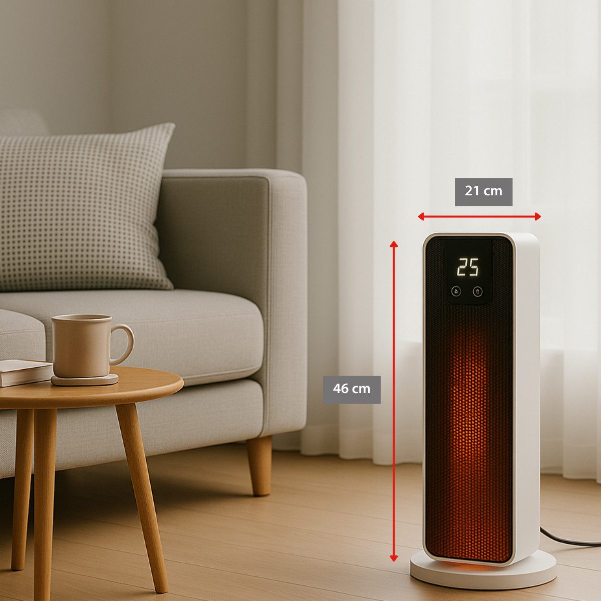 Alpina Heizgerät alpina Heizlüfter 2000W - bis 20 m²