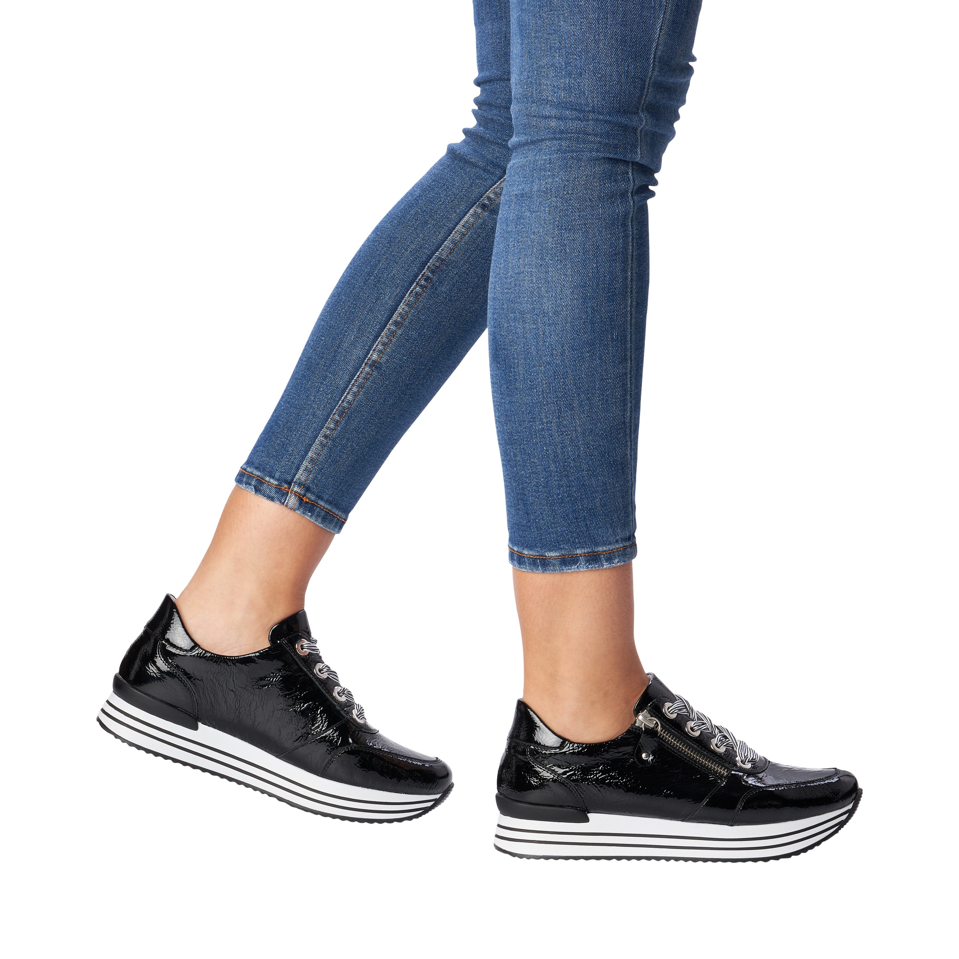 Remonte Plateausneaker, Freizeitschuh, Halbschuh, Schnürschuh mit günstig online kaufen