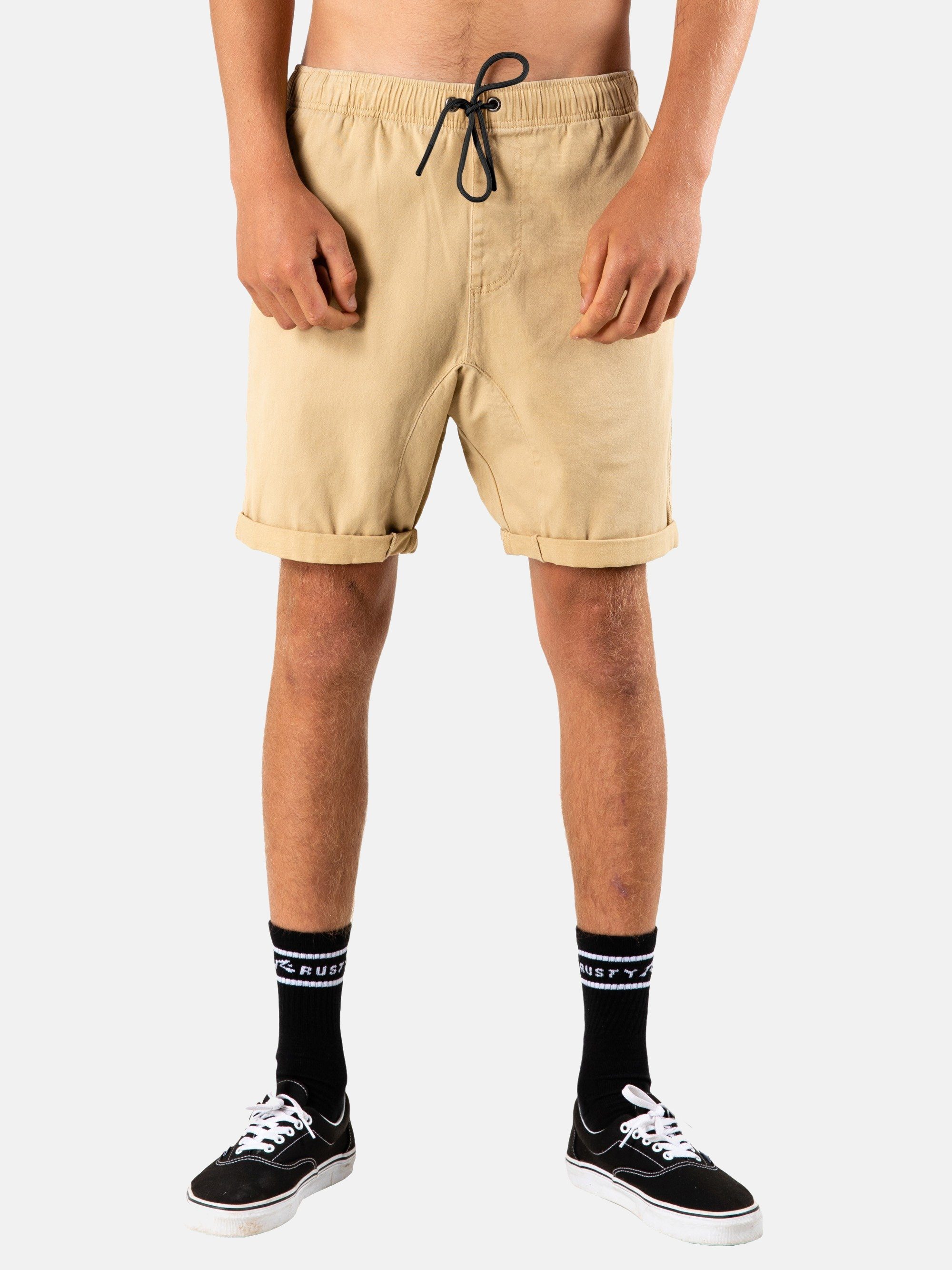 On Rusty Fennel Hooked Elastic Strandshorts Short 18