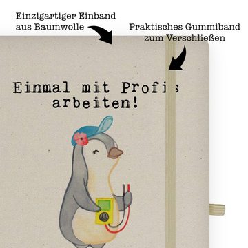 Mr. & Mrs. Panda Notizbuch Elektrikerin Leidenschaft - Transparent - Geschenk, Notizheft, Elektr Mr. & Mrs. Panda, Hardcover