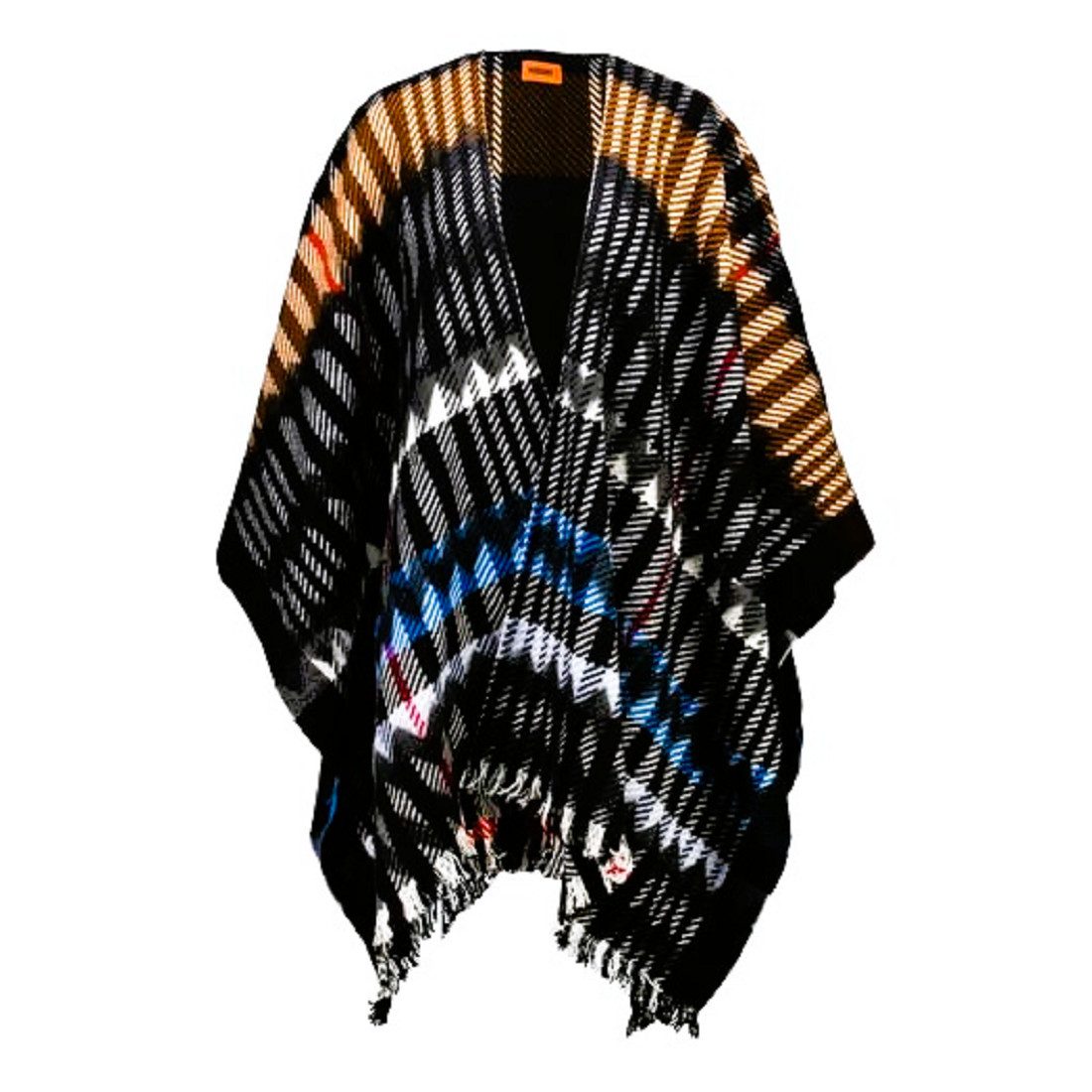Missoni Poncho Missoni Damen Poncho, Missoni Mantella Damen Poncho, Wolle. günstig online kaufen