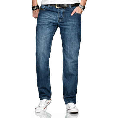 Alessandro Salvarini Comfort-fit-Jeans ASMarco mit geradem Bein