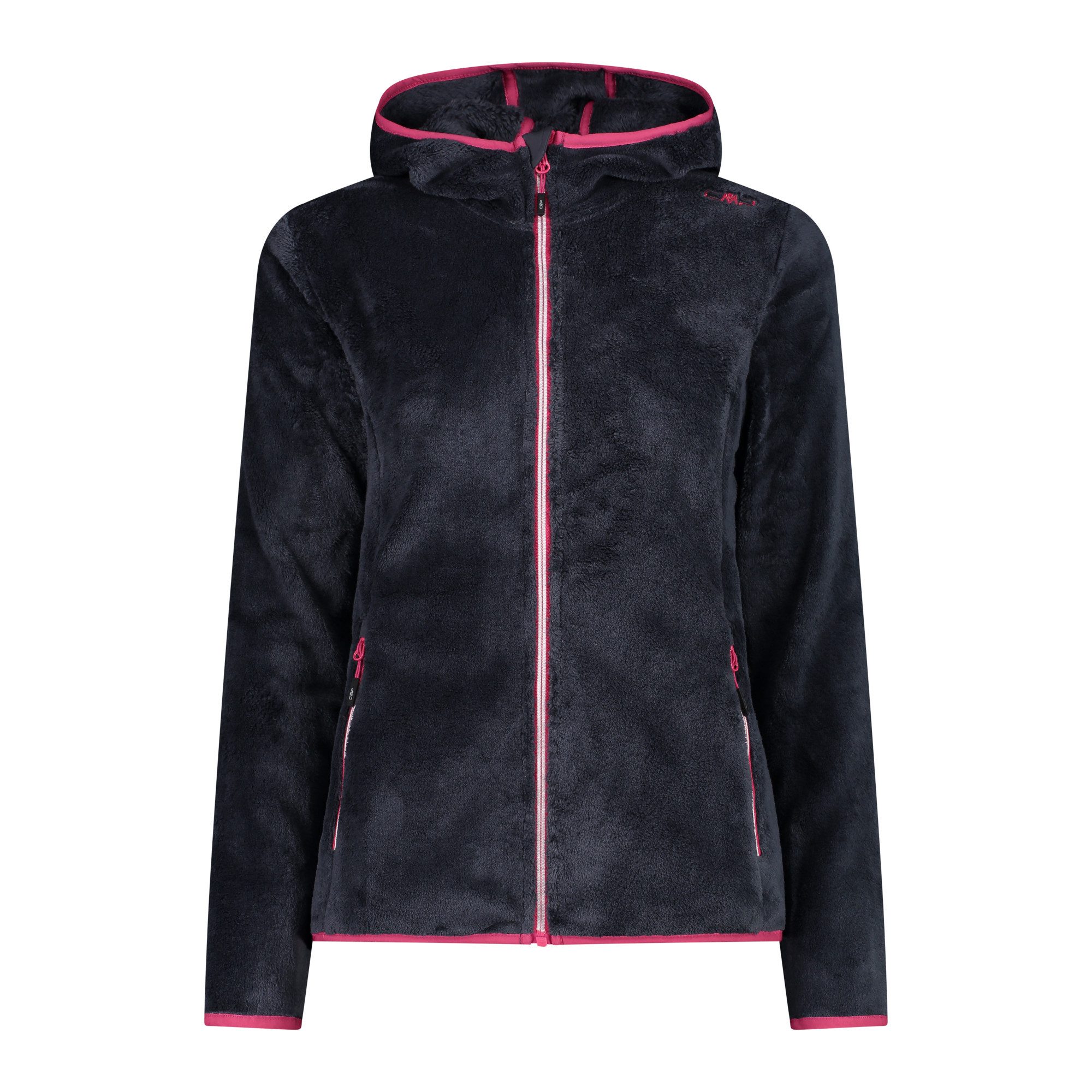 Fleecejacke CMP Damen Fleecejacke Woman Jacket Fix Hood 38P1546
