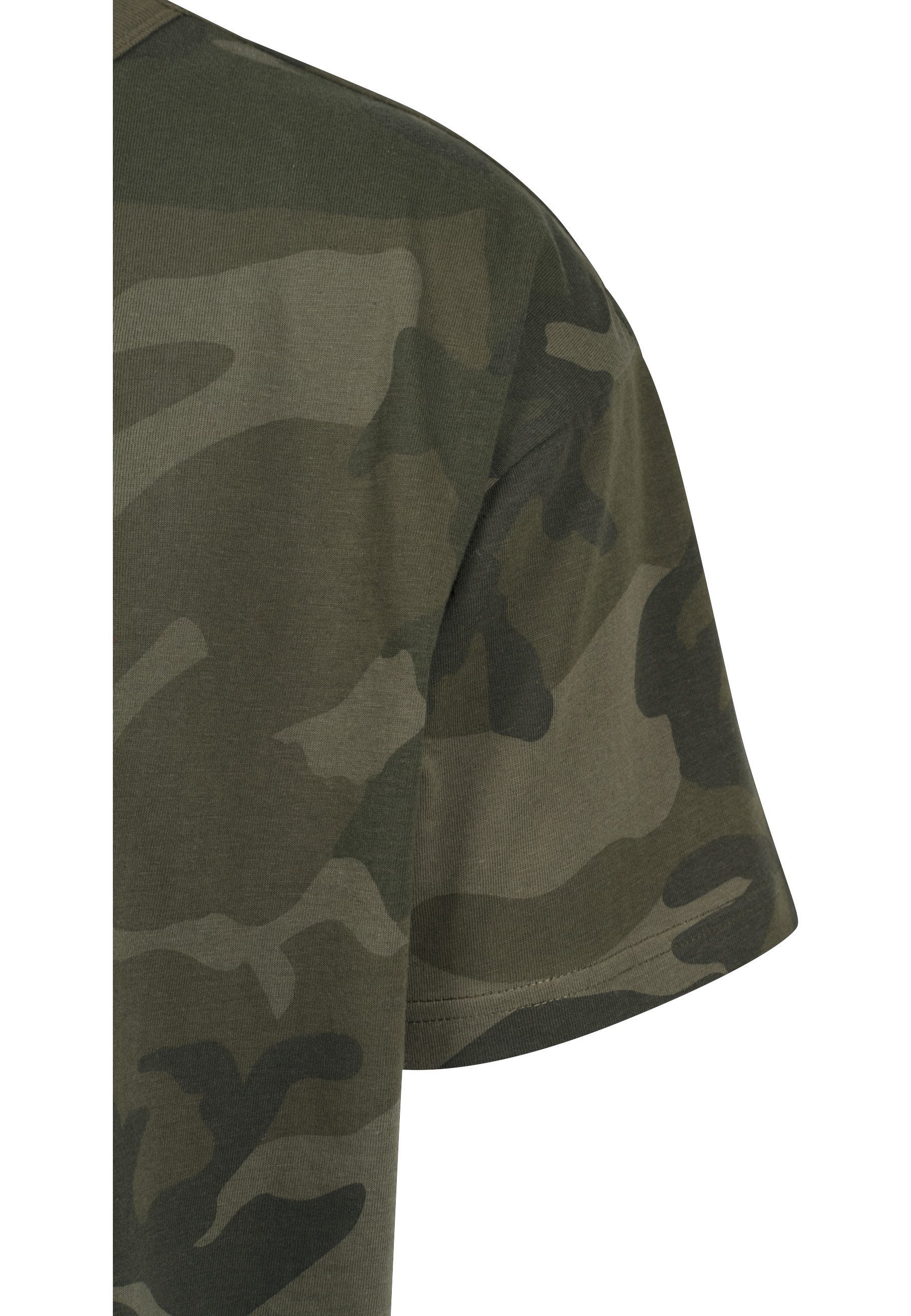 URBAN CLASSICS Kurzarmshirt Urban Classics Herren Camo Oversized Tee (1-tlg)