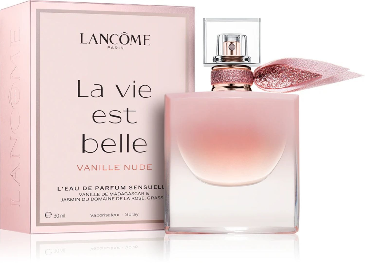 LANCOME Eau de Parfum La vie est belle Vanille Nude, Glasflakon, Frauenduft, Edp