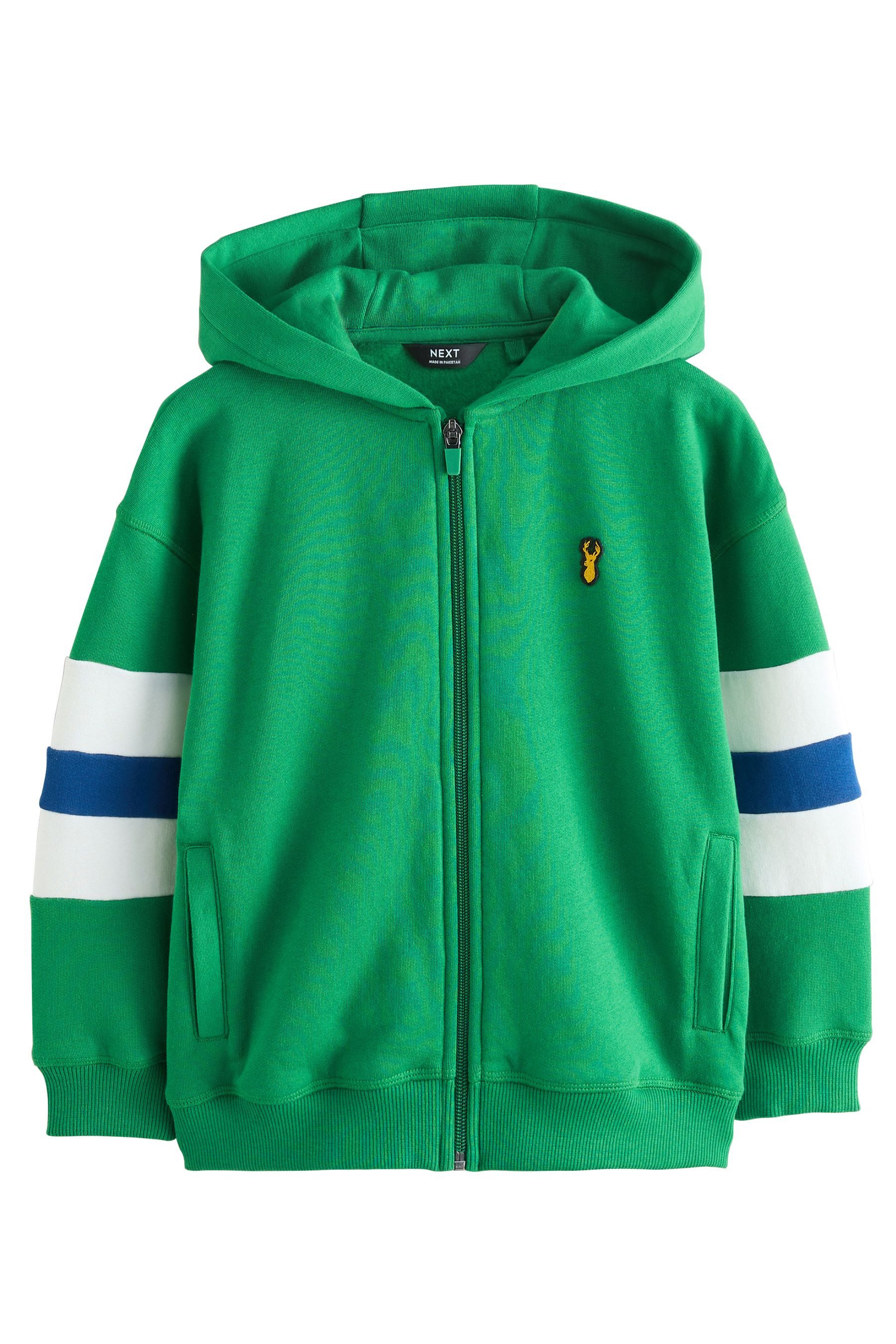 Next Kapuzenpullover Kapuzenjacke in Blockfarben (1-tlg) günstig online kaufen