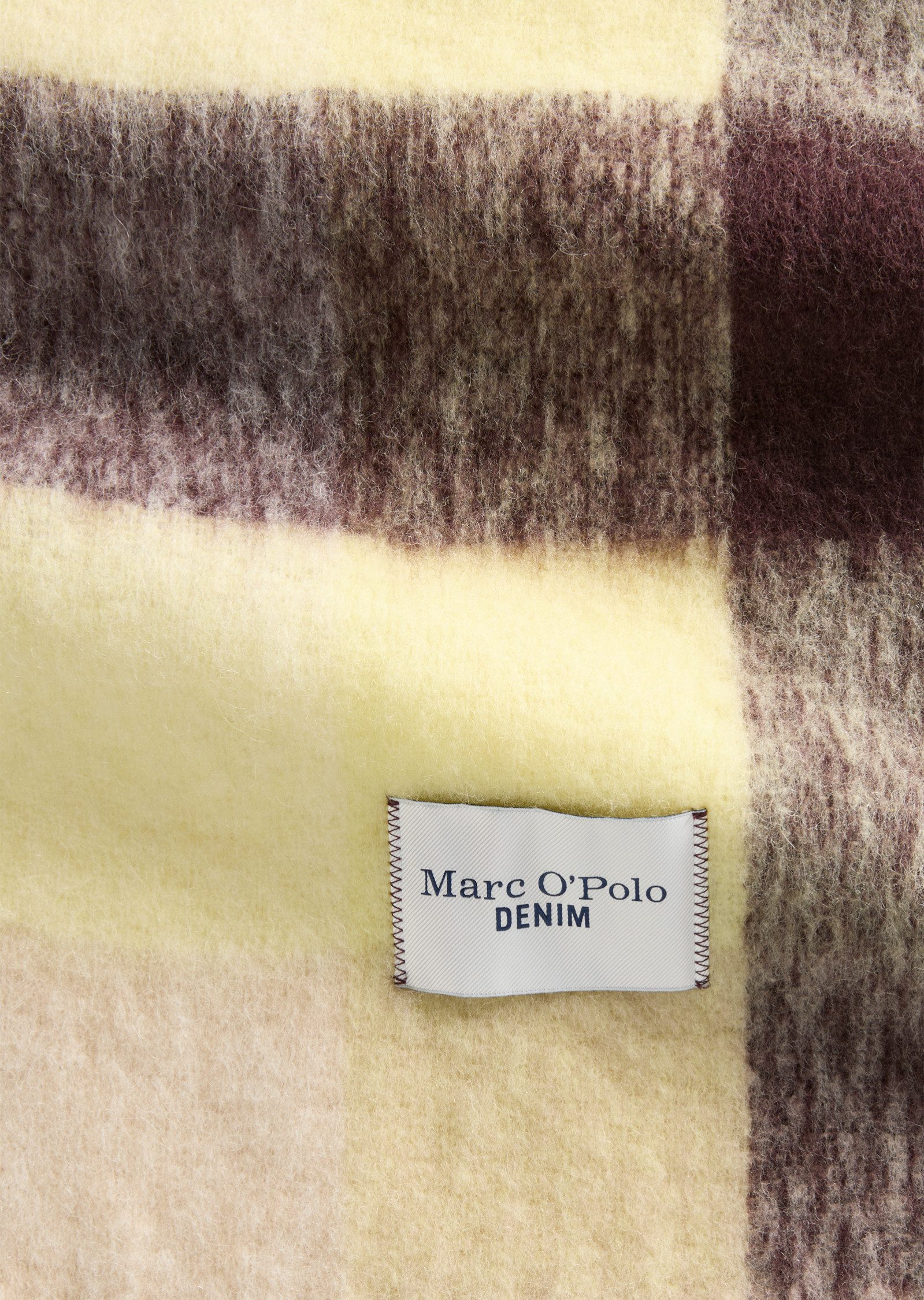 Marc O'Polo DENIM Schal mit kuscheliger Alpakawolle, aus hochwertigem Woll-Mix mit Alpaka – Bild 4 von 4