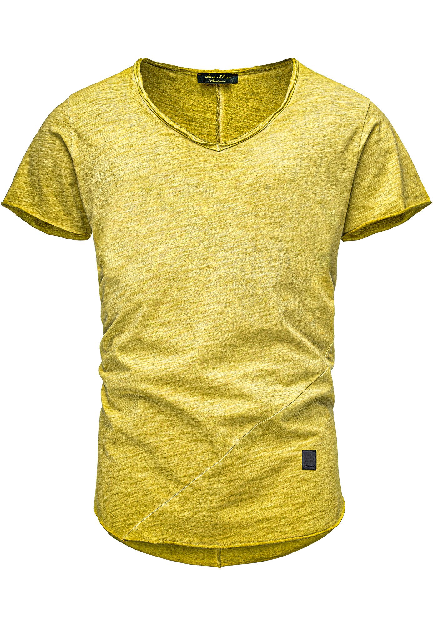 Amaci&Sons T-Shirt SAN FRANCISCO Herren Oversize günstig online kaufen
