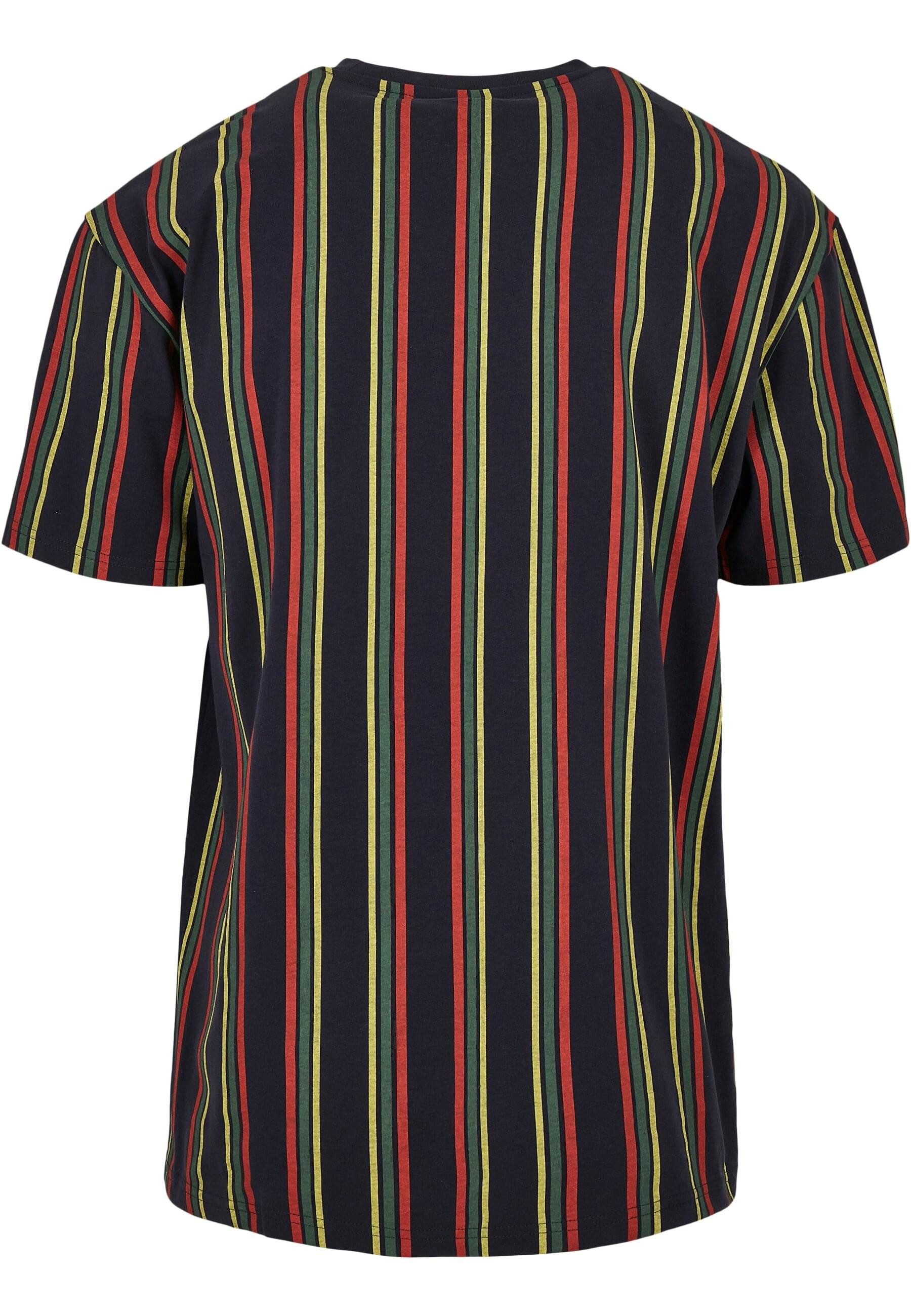 URBAN CLASSICS T-Shirt Urban Classics Herren Printed Oversized Retro Stripe günstig online kaufen