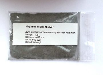 Shaw Magnets Experimentierkasten Magnetfeld Eisenpulver 100g