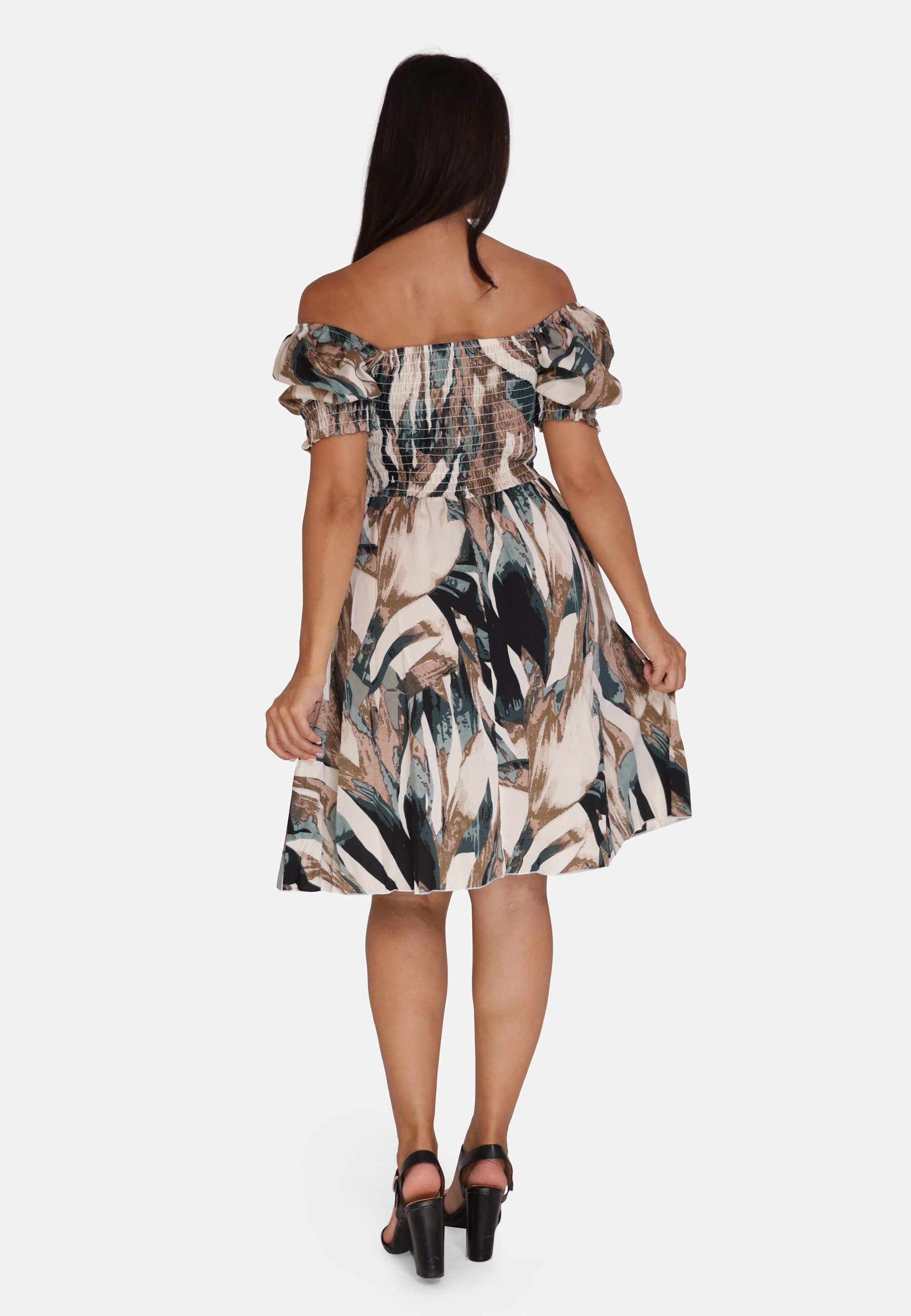 Elara Sommer Kleid mit Muster