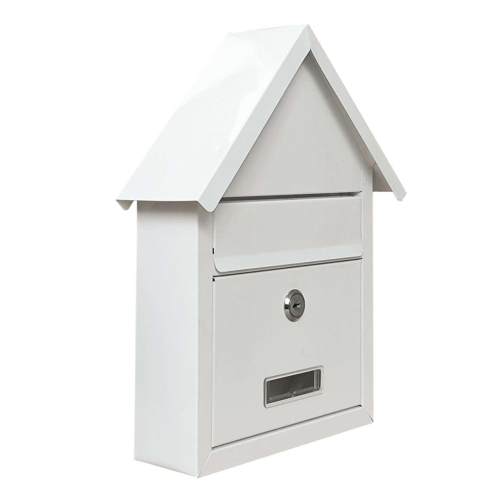 HTI-Living Briefkasten Briefkasten Amin Weiß mit Spitzdach (Stück, 1-St., 1 günstig online kaufen