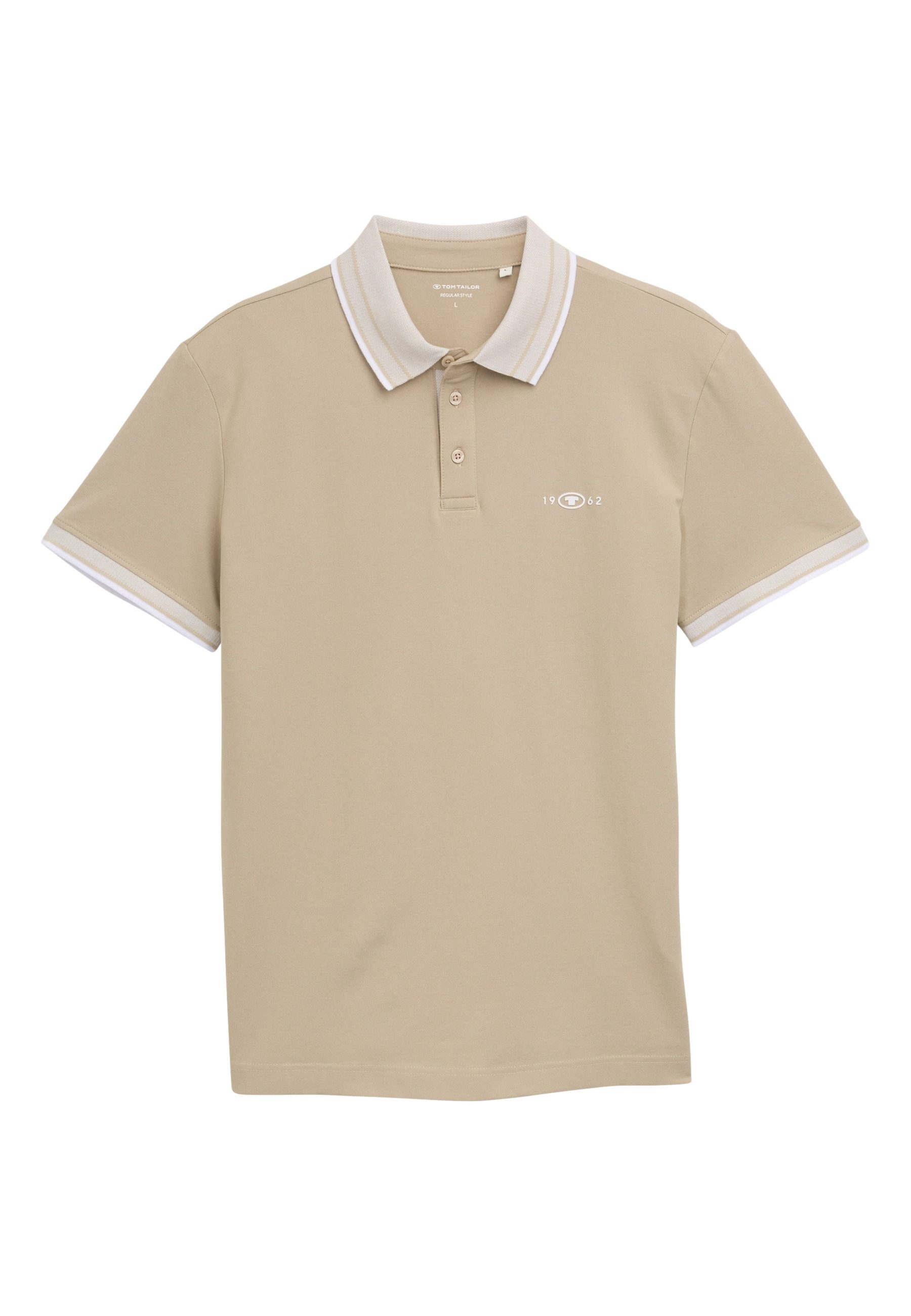 TOM TAILOR Poloshirt Poloshirt Kurzarmshirt (1-tlg., 1)