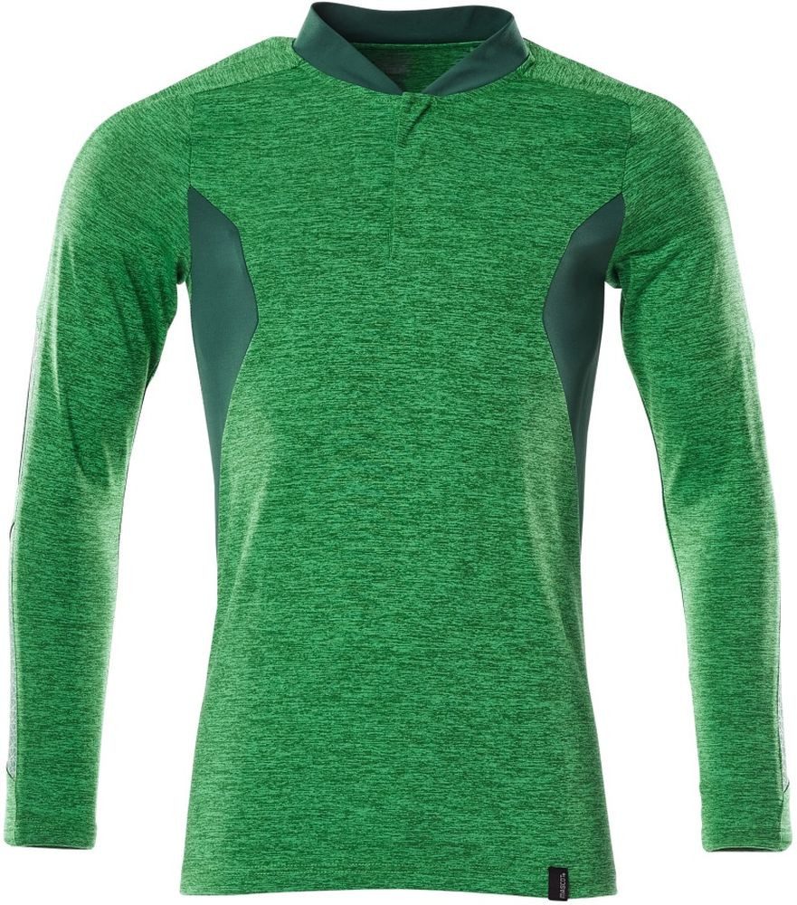 Grasgrün meliert/Grün