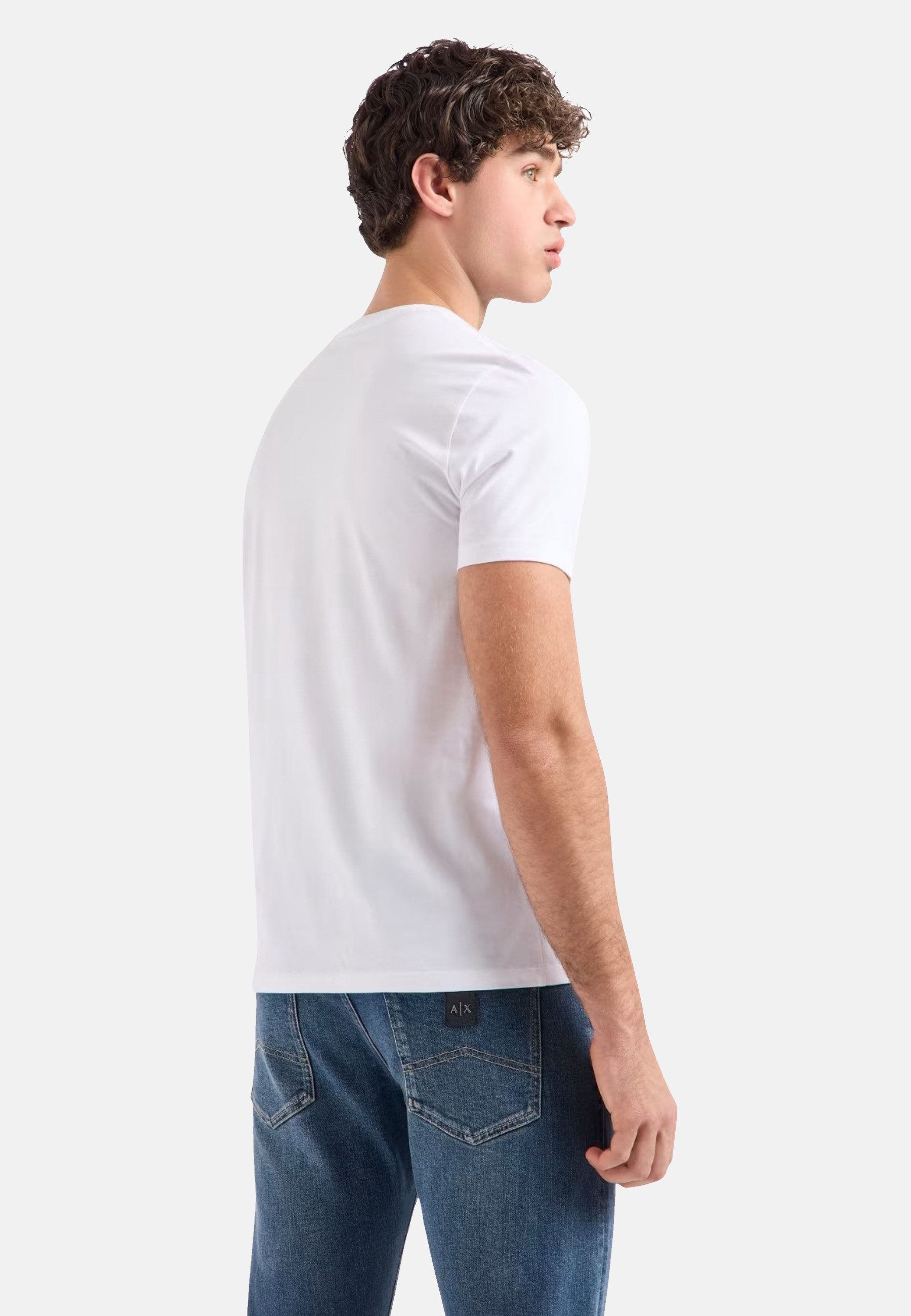 AIX ARMANI EXCHANGE T-Shirt T-Shirt Kurzarmshirt günstig online kaufen