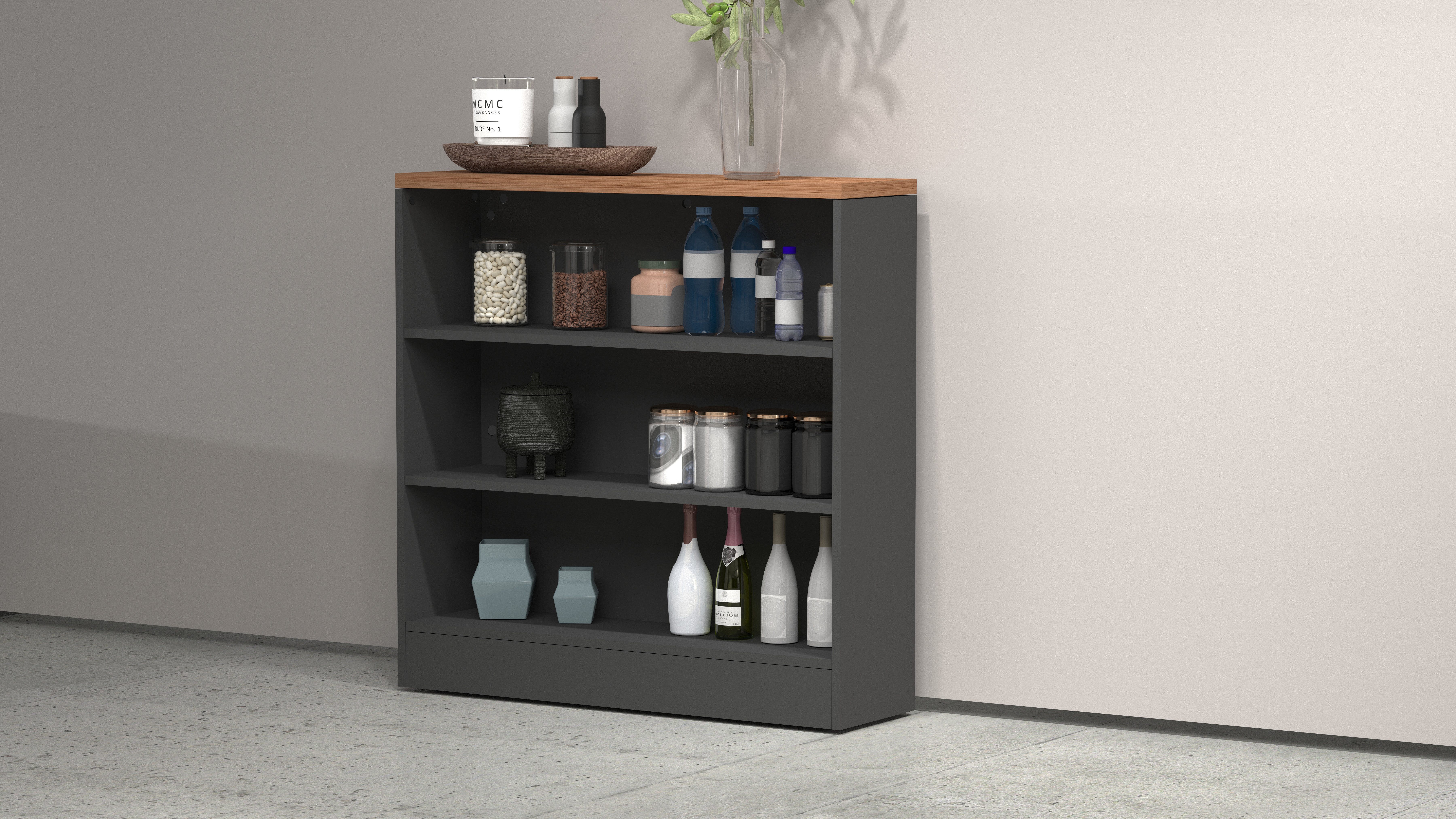 KOCHSTATION Küchenregal Sole,Regal,Standregal,Küchenregal,Ablageregal, Komb günstig online kaufen