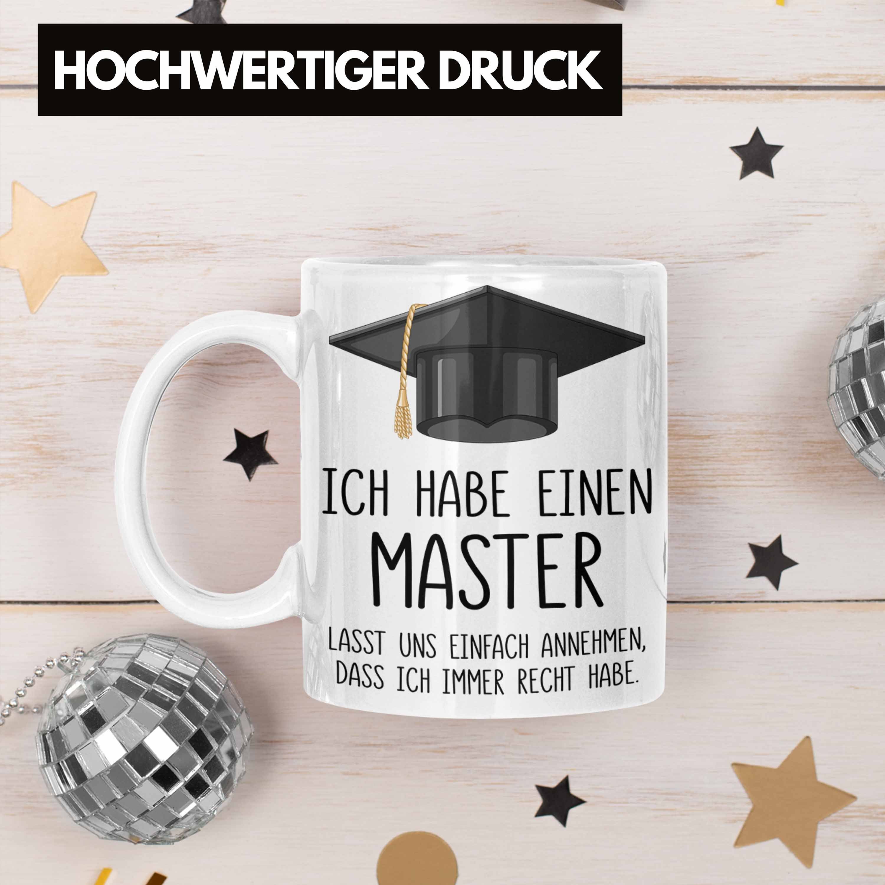 Trendation Tasse Trendation - Master Bestanden Geschenk Abschluss Tasse Spruch Master G – Bild 5 von 5