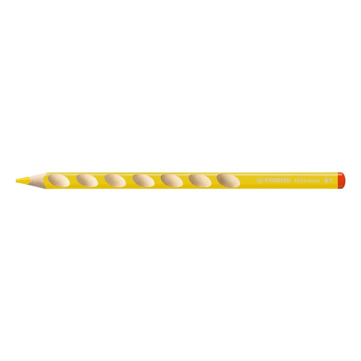 STABILO Buntstift EASYcolors, (12-tlg), mit bruchsicherer Mine