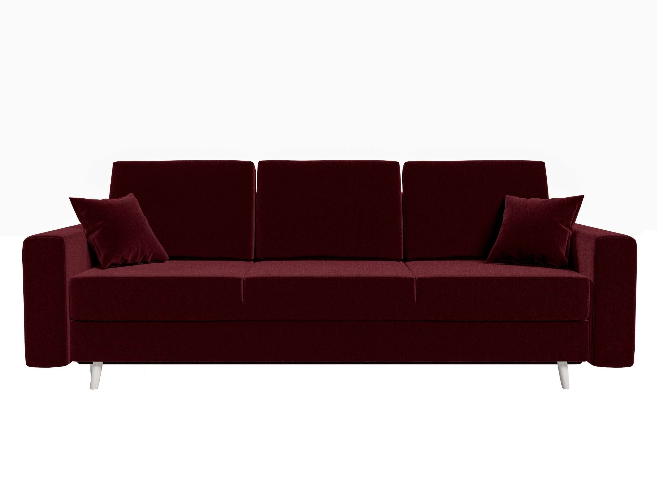 Sofa, Schlafsofa, mit Bettfunktion, Design Stylefy Sitzkomfort, mit 3-Sitzer Bettkasten, Carmen, Modern
