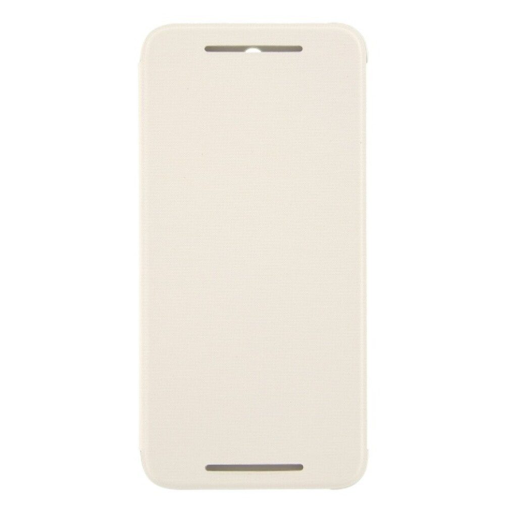 HTC Handytasche Original Flip Cover Handyhülle für HTC One E8 Weiß Schutz HCV980 (Flip Cover)