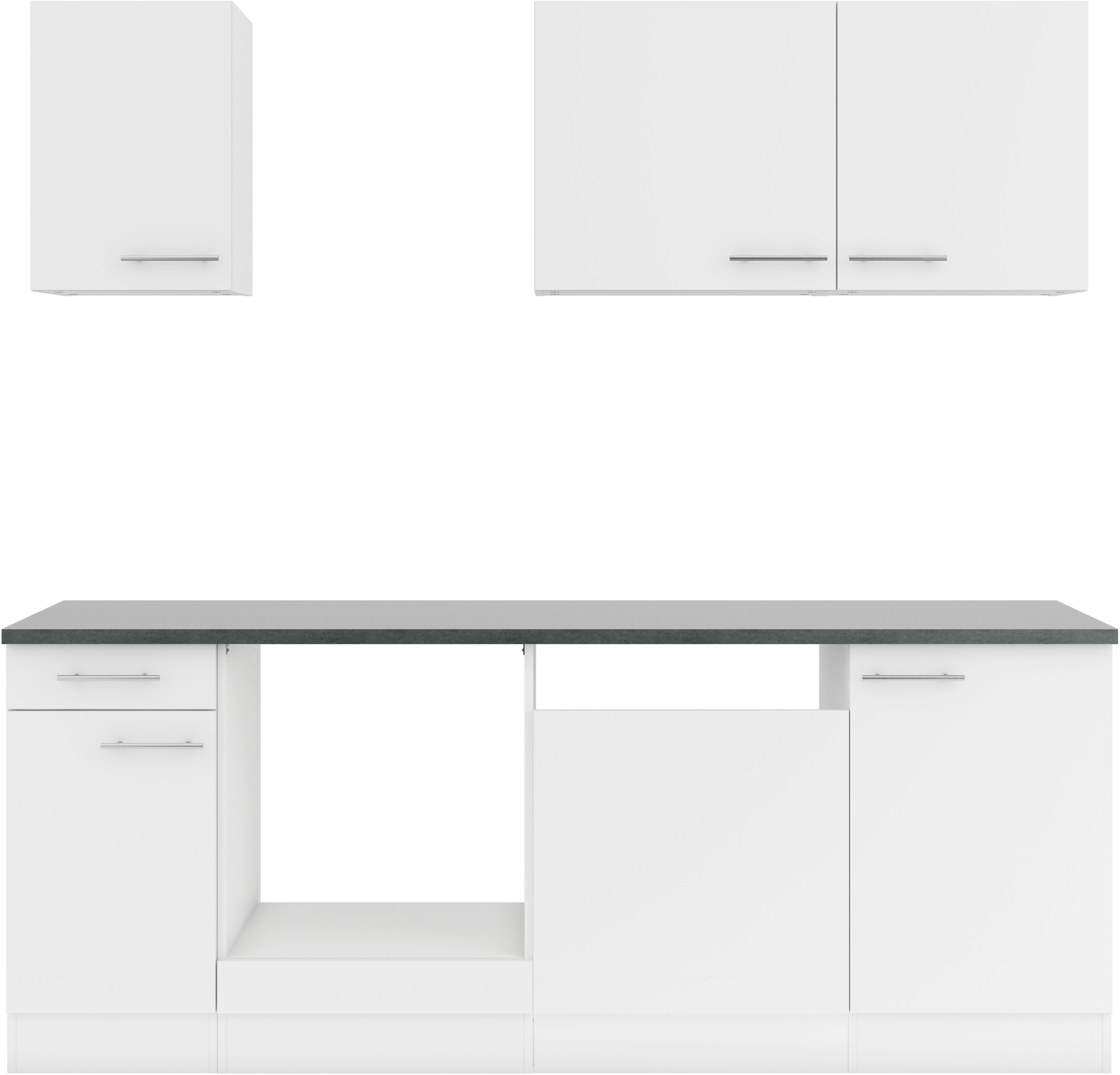 OPTIFIT Küche Bella, Breite 210 cm, wahlweise mit E-Geräten