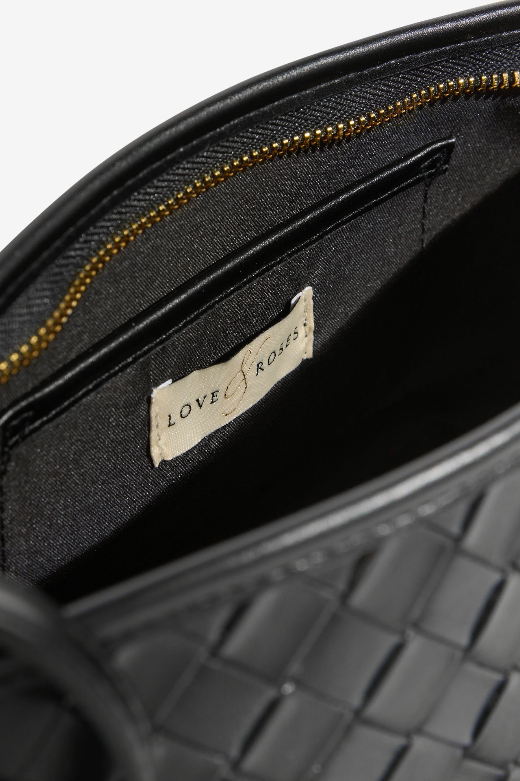Love & Roses Handtasche Love & Roses geflochtene Handtasche (1-tlg)