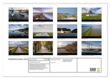 CALVENDO Wandkalender NORDWEH-Bilder 2023 (Premium, hochwertiger DIN A2 Wandkalender 2023, Kunstdruck in Hochglanz)