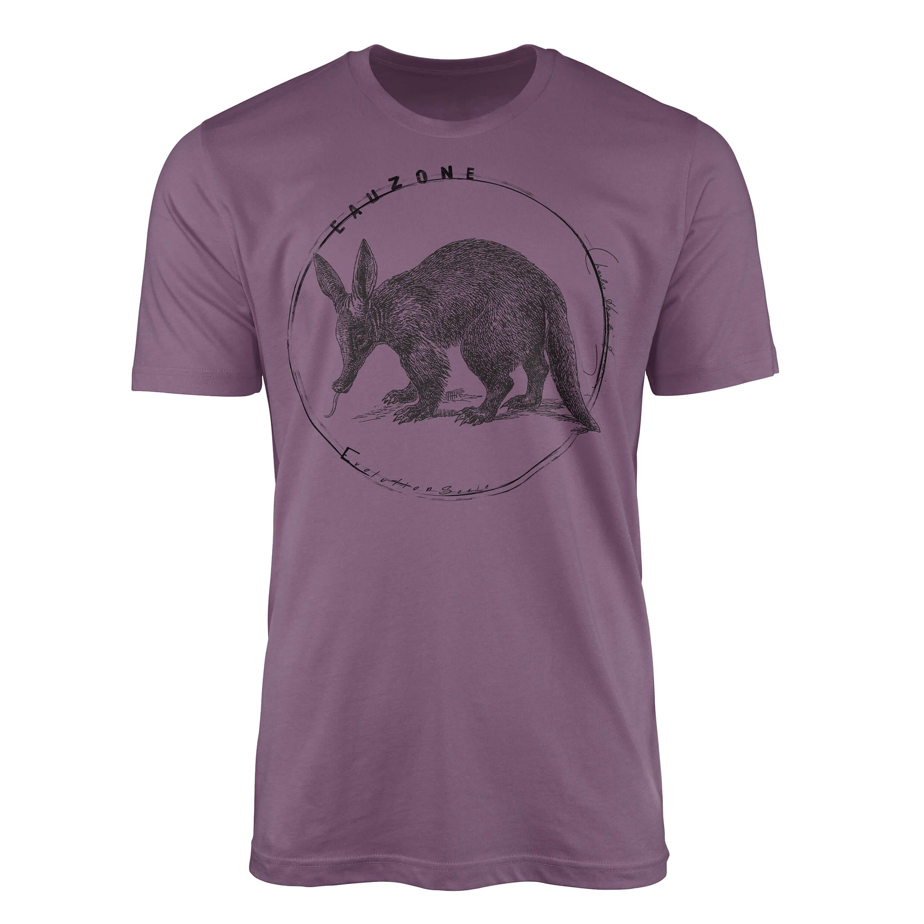 T-Shirt Evolution Herren T-Shirt Erdferkel