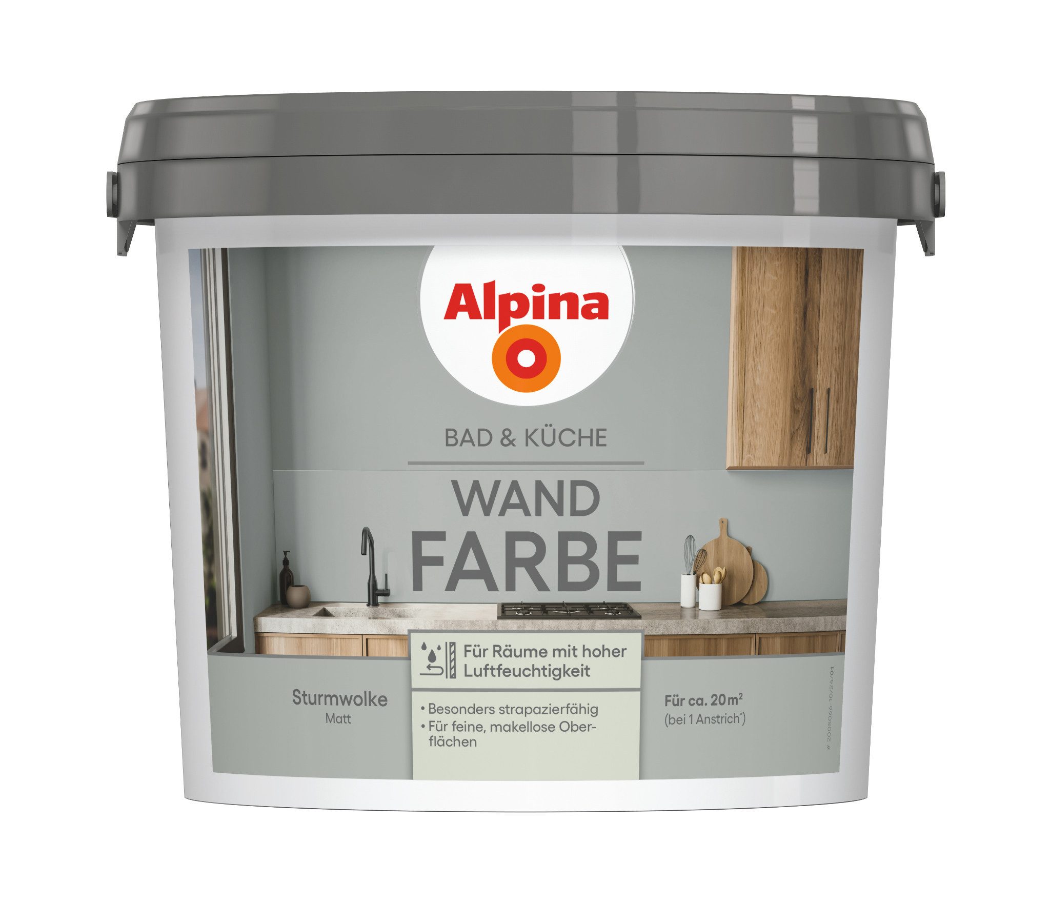 Alpina Wandfarbe Alpina Bad & Küche Wand-Farbe