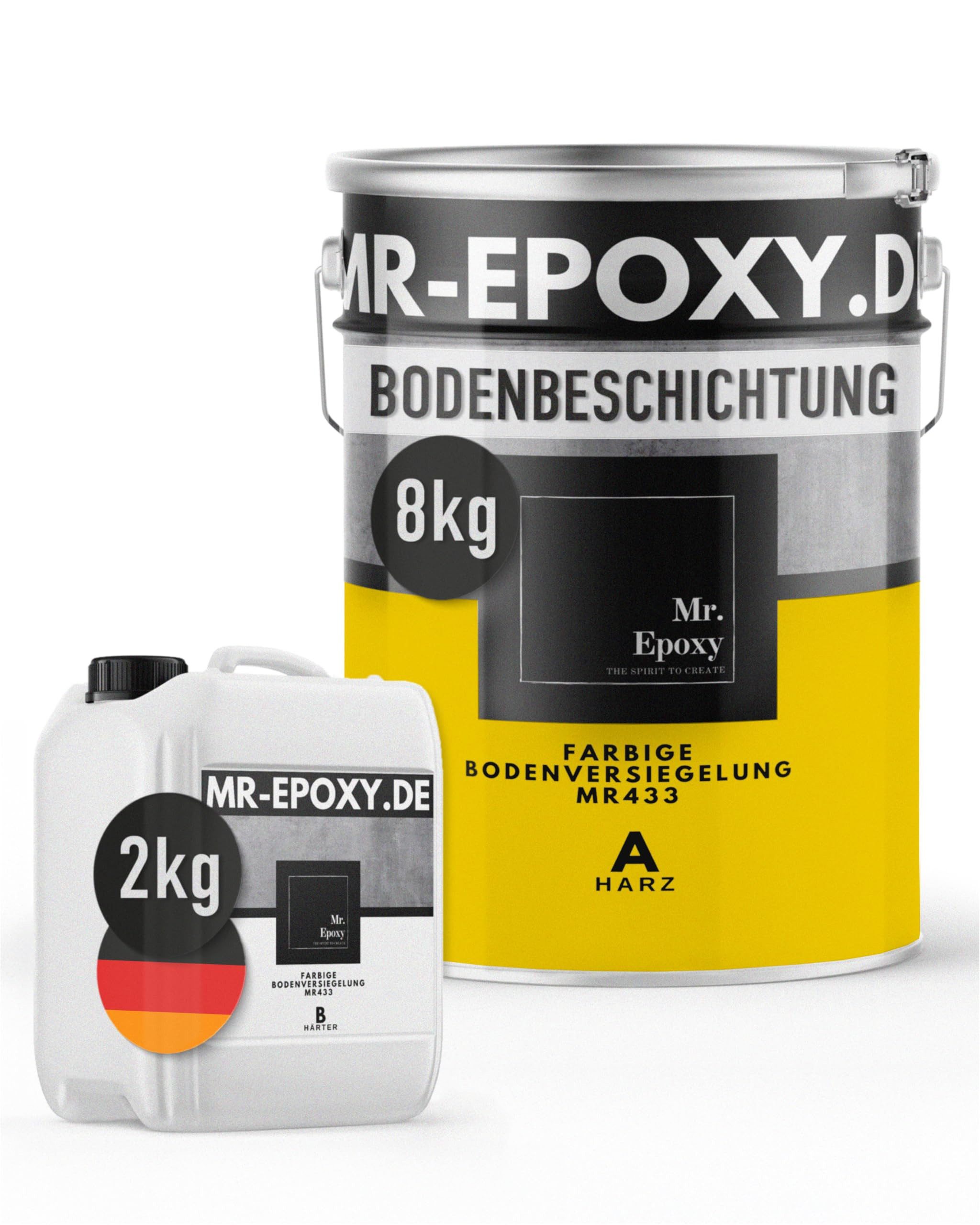 Mr. Epoxy Bodenversiegelung Epoxid-Bodenbeschichtung