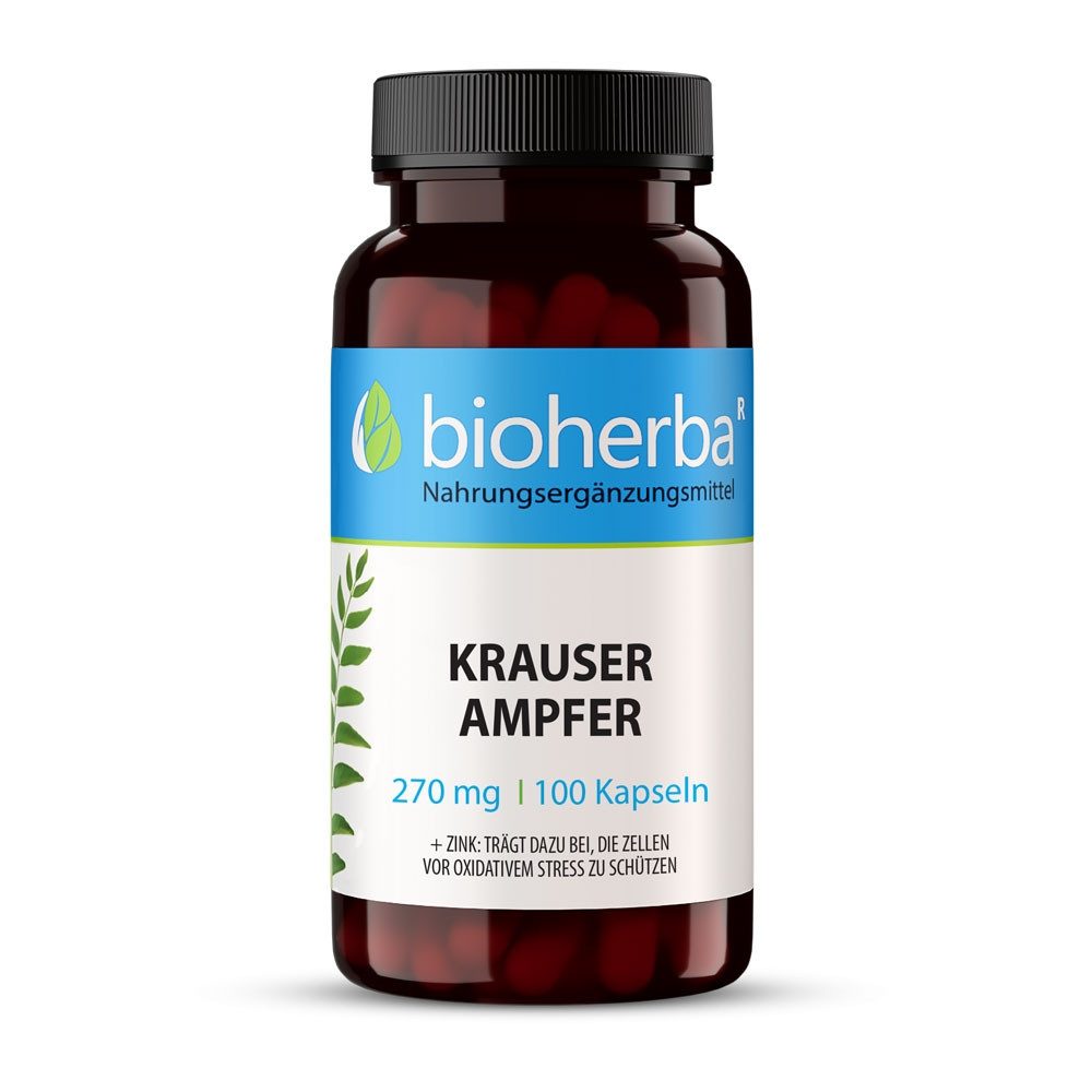 Krauser Ampfer 270 mg 100 Kapseln Kapseln