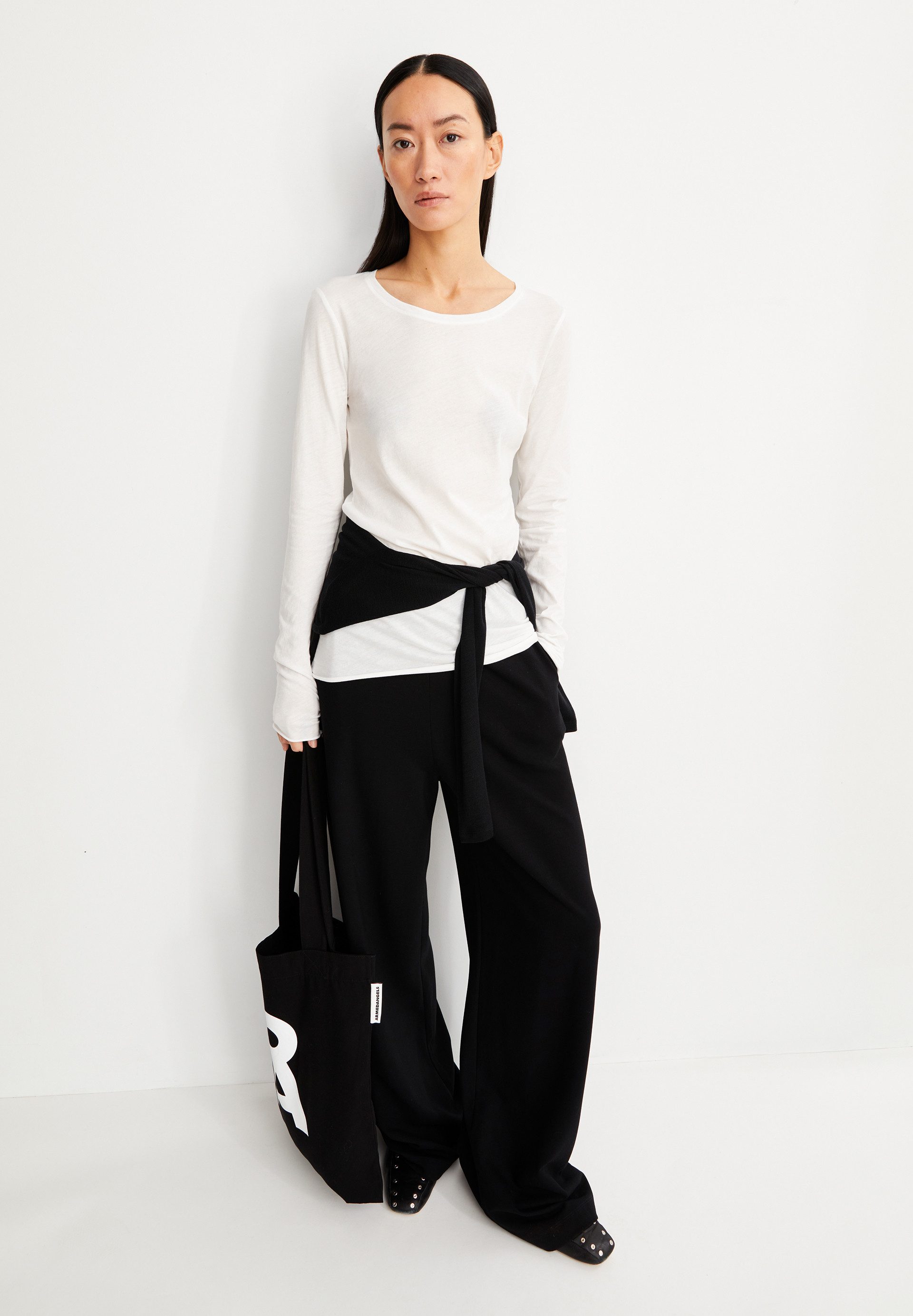 Armedangels Longsleeve EINIAARA SOFT Longsleeve aus Bio-Baumwolle Slim Fit