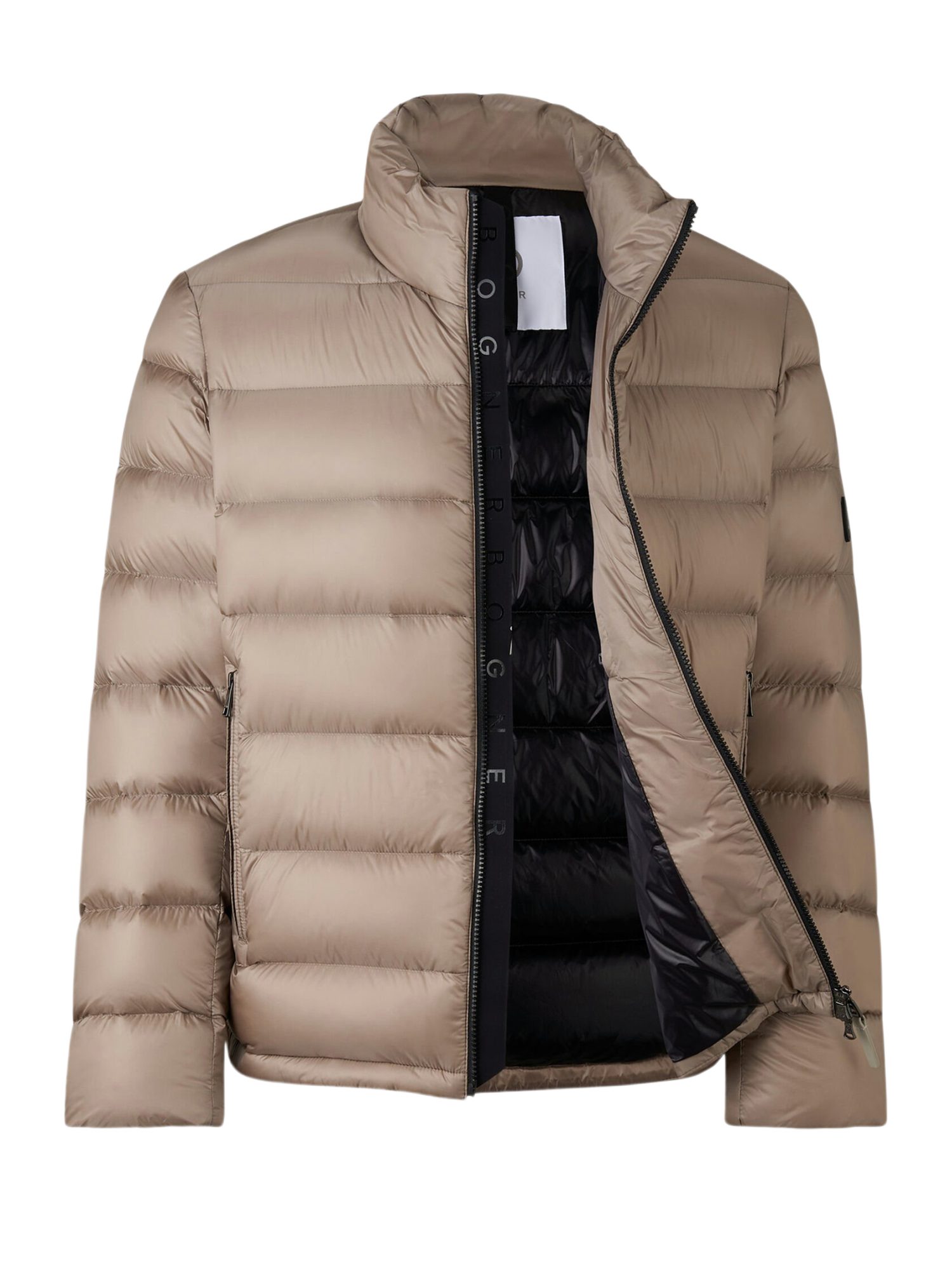 BOGNER Outdoorjacke natur,Outdoor,Polyamid,Unifarben,Stehkragen,Lang,Regular Fit