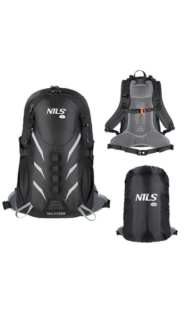 NILS CAMP Wanderrucksack NC1942 Ghoster 20 Liter schwarz/grau günstig online kaufen