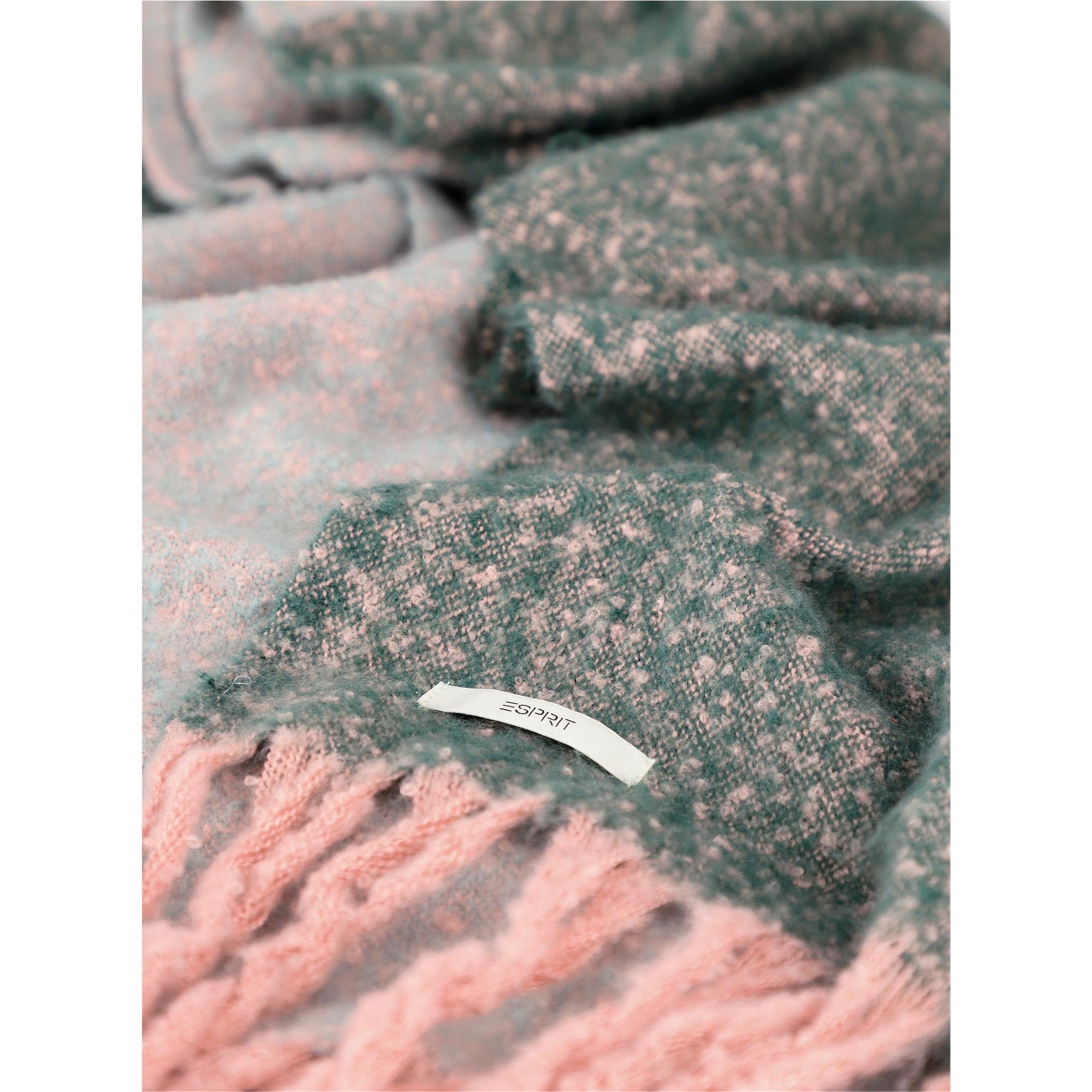 Esprit Tagesdecke MARTY Tagesdecke, 130 x 170 cm in Grün